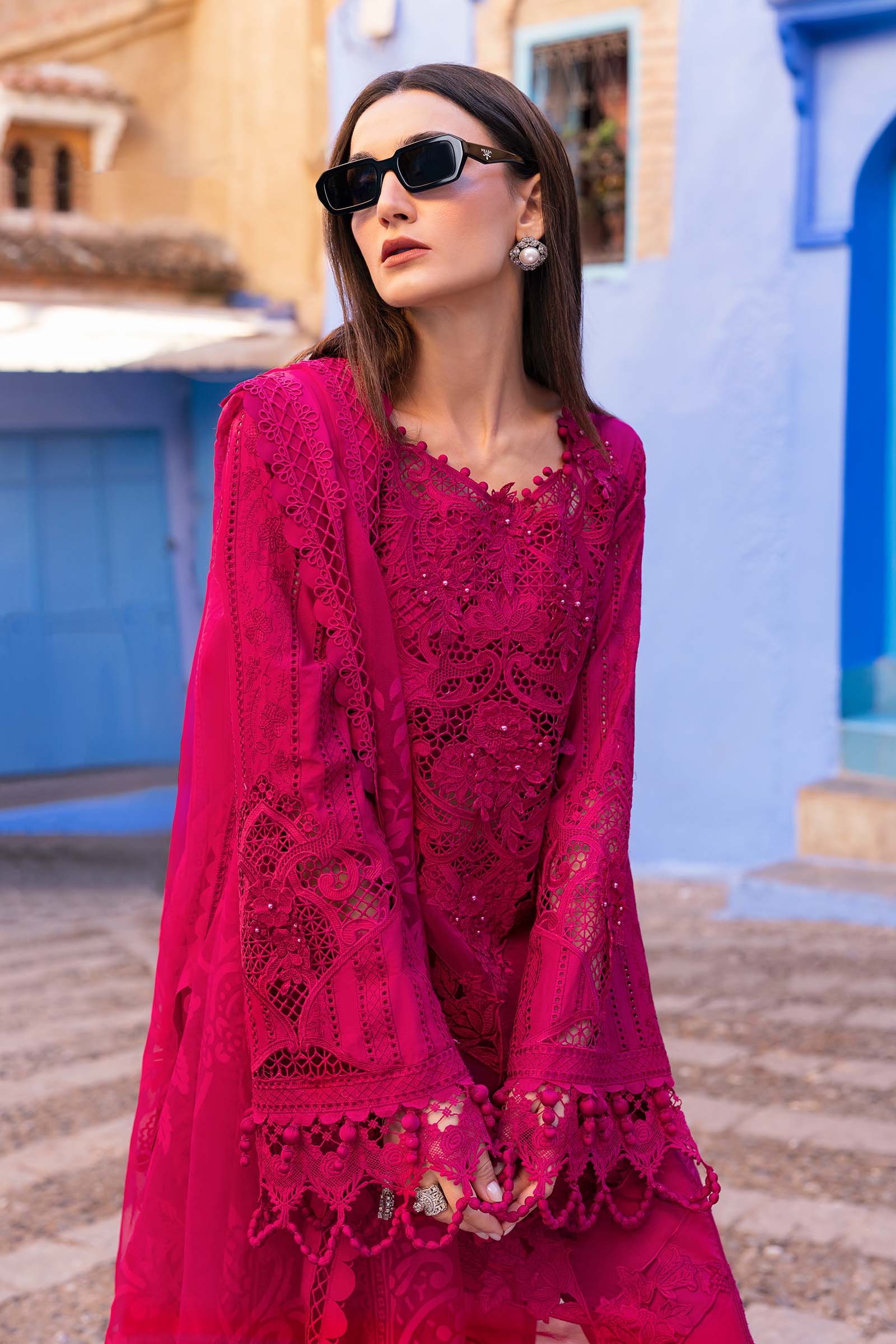 MARIA.B Luxury Lawn – Embroidered Lawn Suit | D-2508-A - Image 6