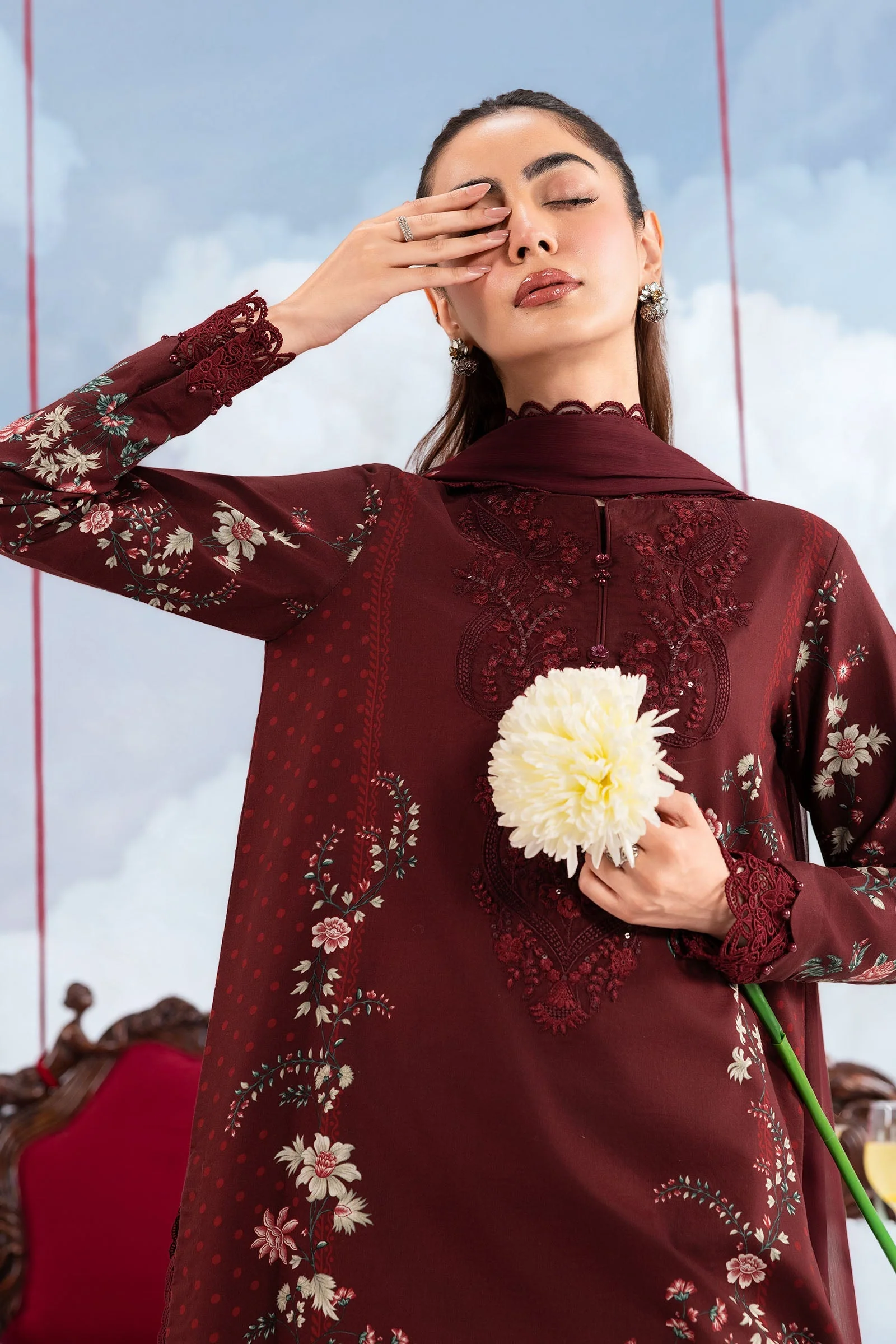 MARIA.B MBasics Dreamscape Lawn – MB1407A - Image 3