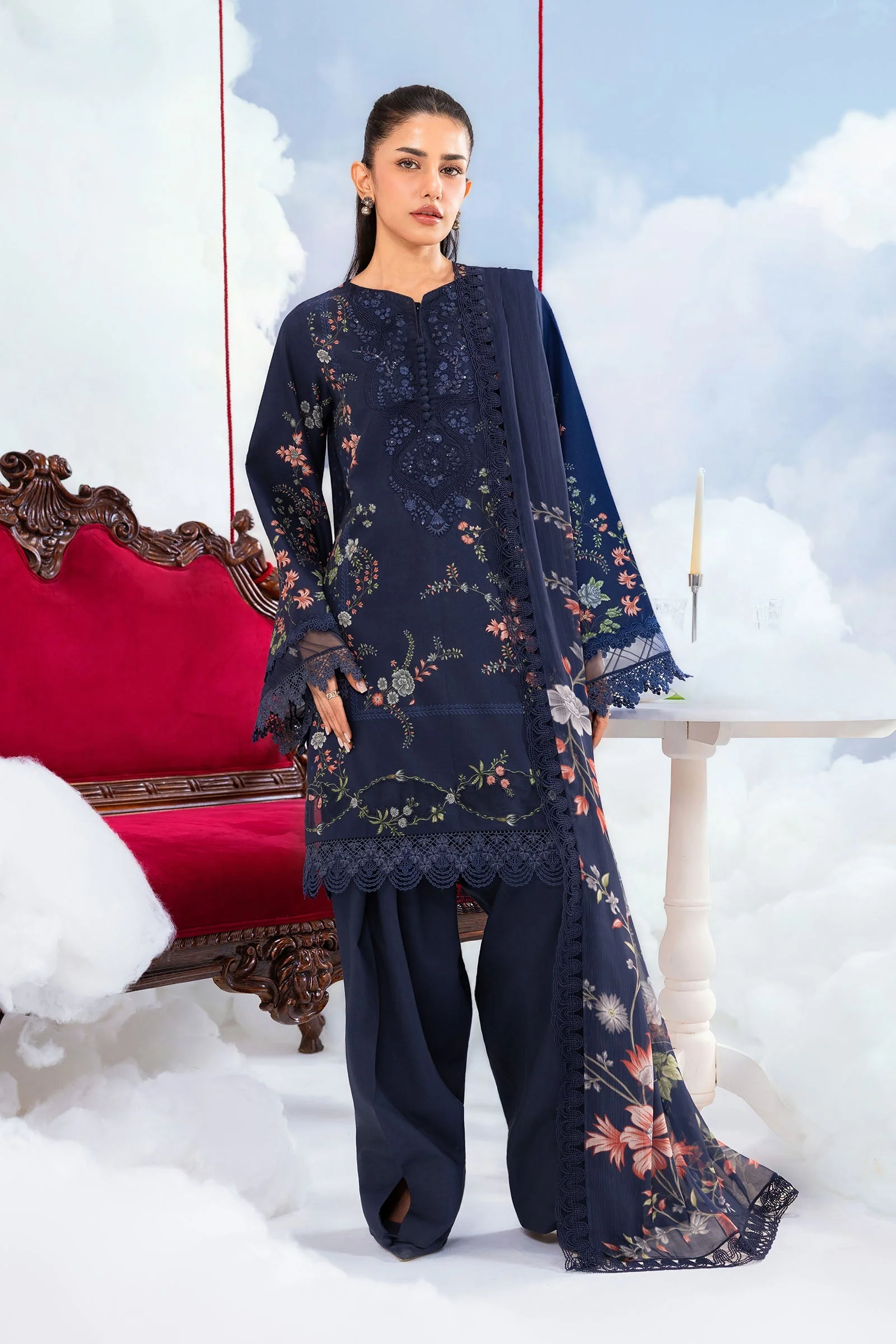 MARIA.B MBasics Dreamscape Lawn – MB1407B - Image 2