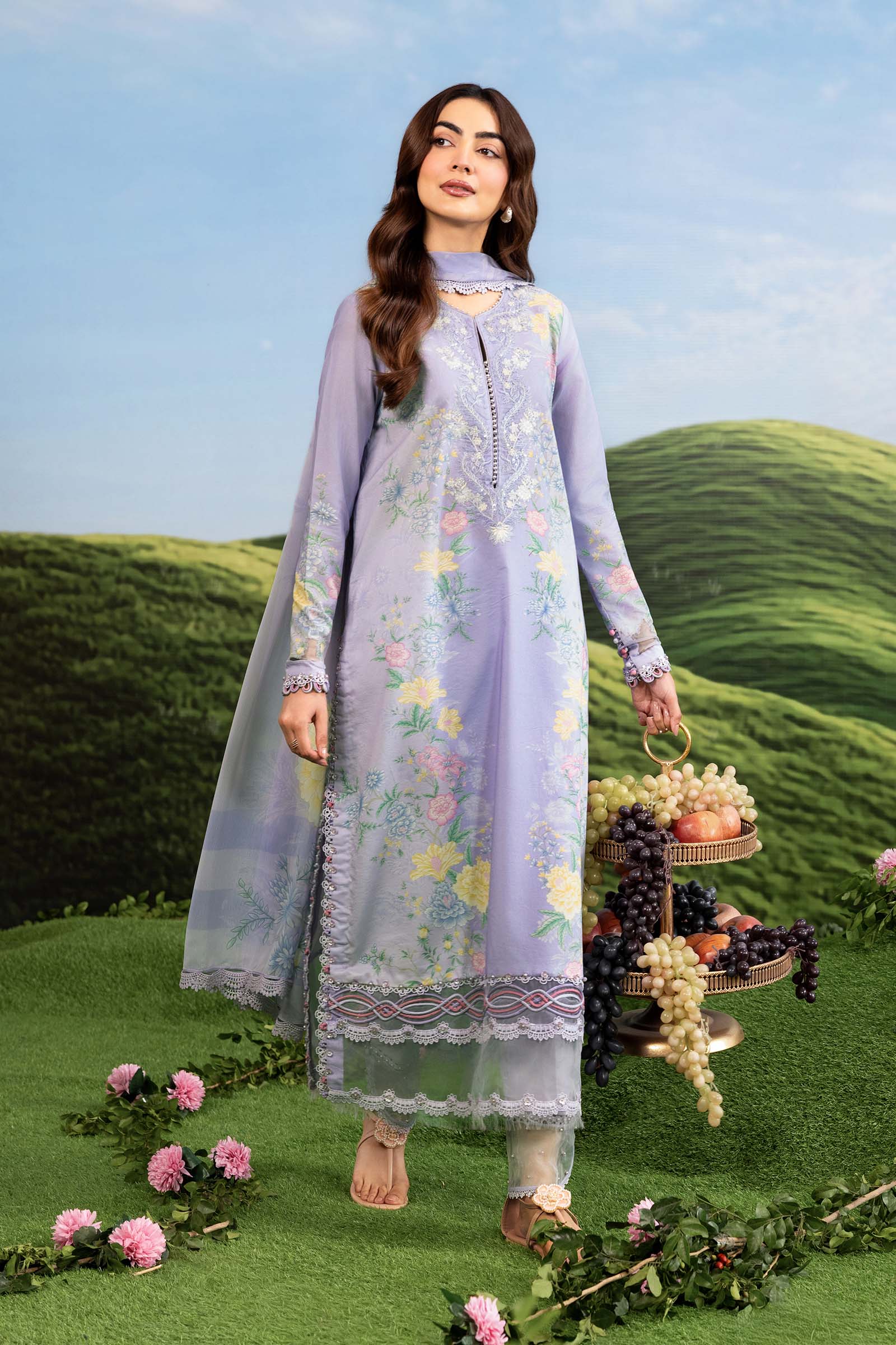 MARIA.B MBasics Dreamscape Lawn – MB1411B - Image 5