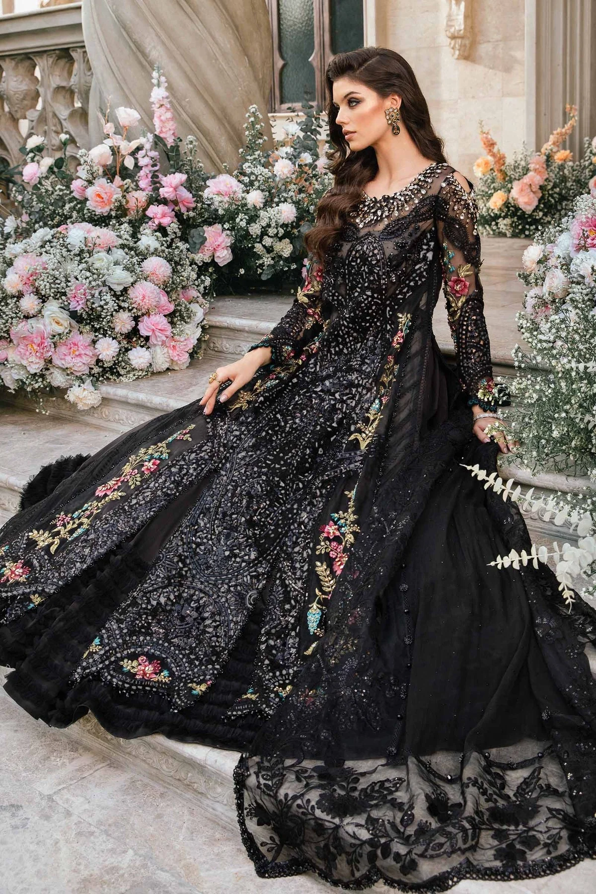 MARIA.B MBroidered Luxury Wedding Formals – BD-2802 - Image 6