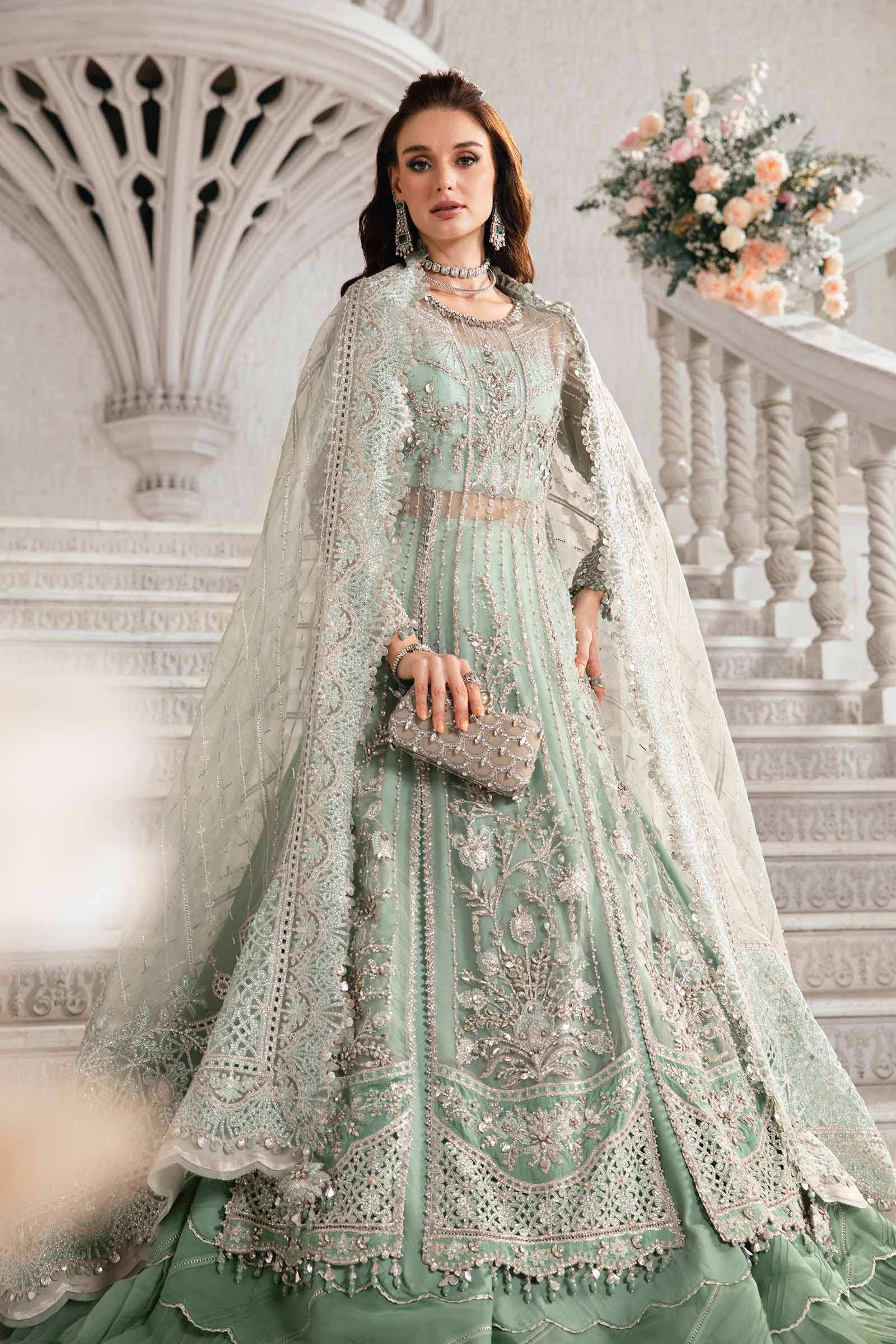 MARIA.B MBroidered Luxury Wedding Formals – BD-2803 - Image 3