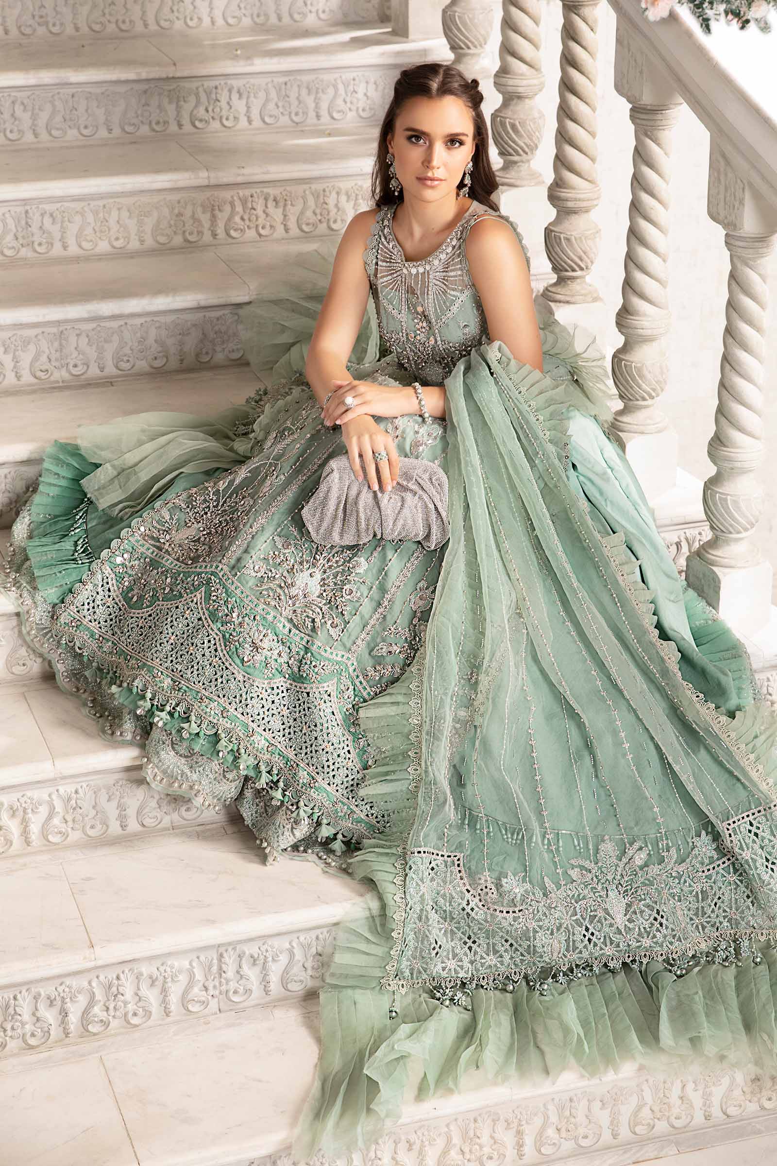 MARIA.B MBroidered Luxury Wedding Formals – BD-2803 - Image 6