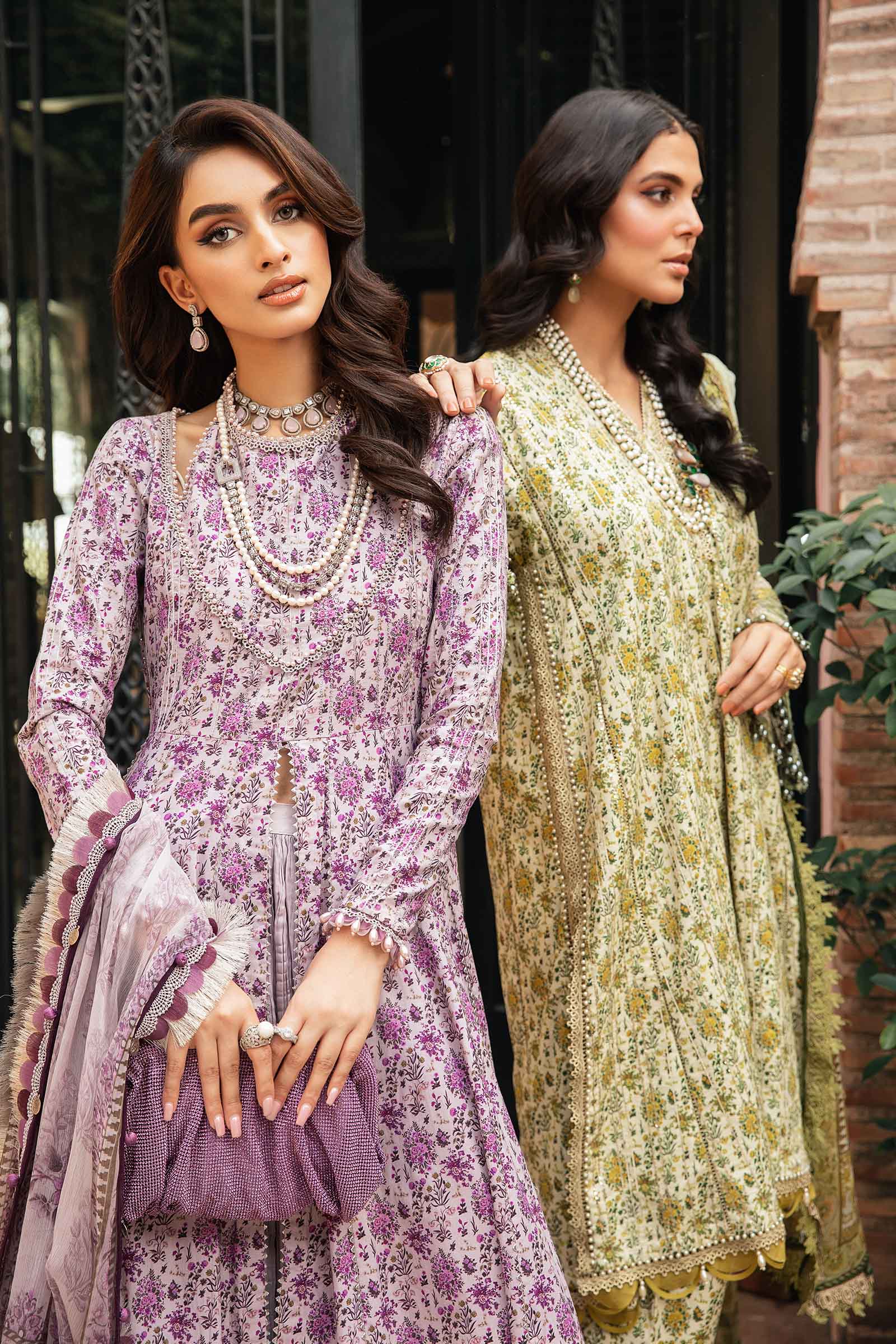 MARIA.B MPrints Eid Edit Lawn – MPT-2207-A - Image 2