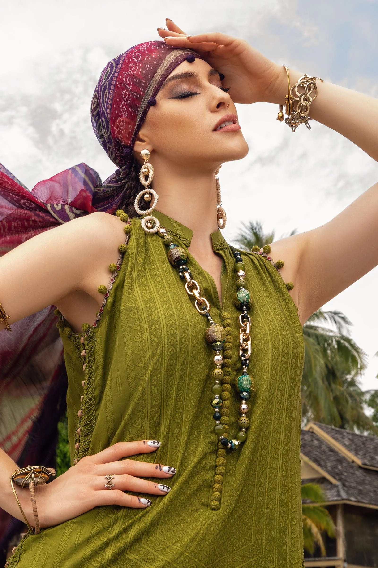 MARIA.B. Mprints Eid Lawn Collection 2022 – MPT-1406-A - Image 2