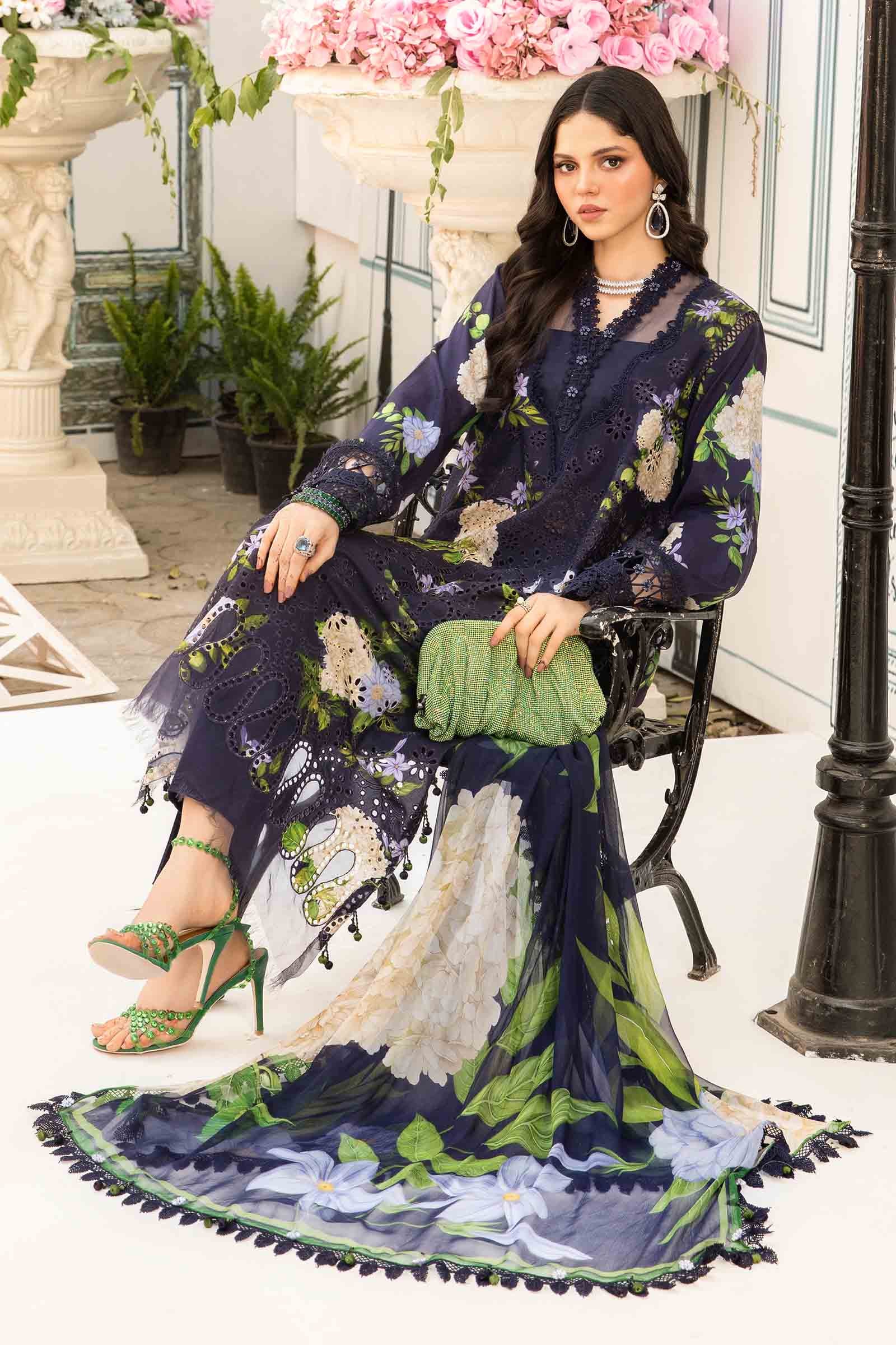 MARIA.B MPrints Eid Lawn – MPT-2602-B - Image 3