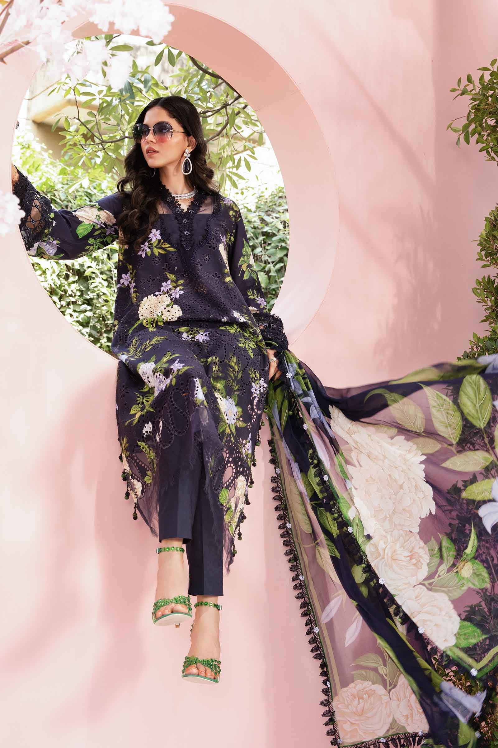 MARIA.B MPrints Eid Lawn – MPT-2602-B - Image 4