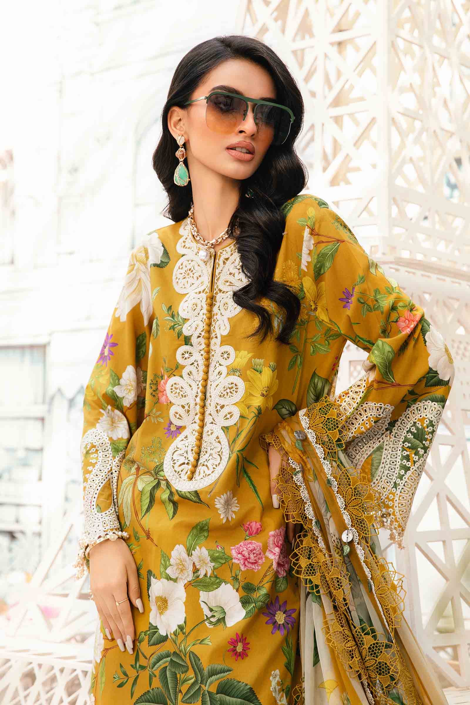 MARIA.B MPrints Eid Lawn – MPT-2604- B - Image 5