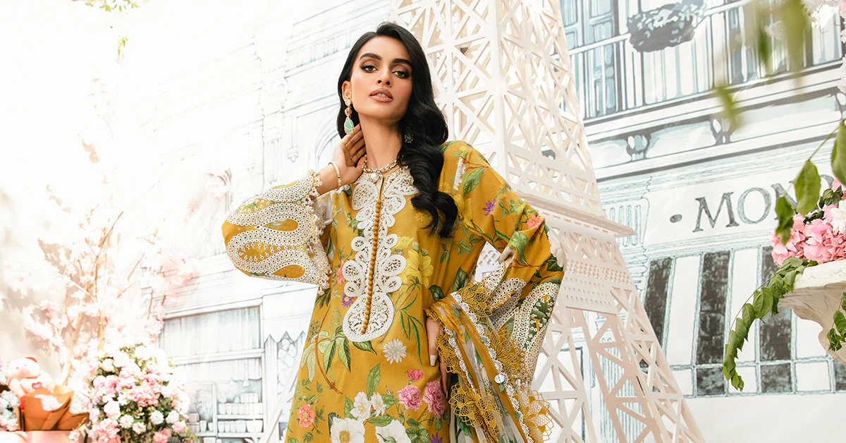 MARIA.B MPrints Eid Lawn – MPT-2604- B - Image 8