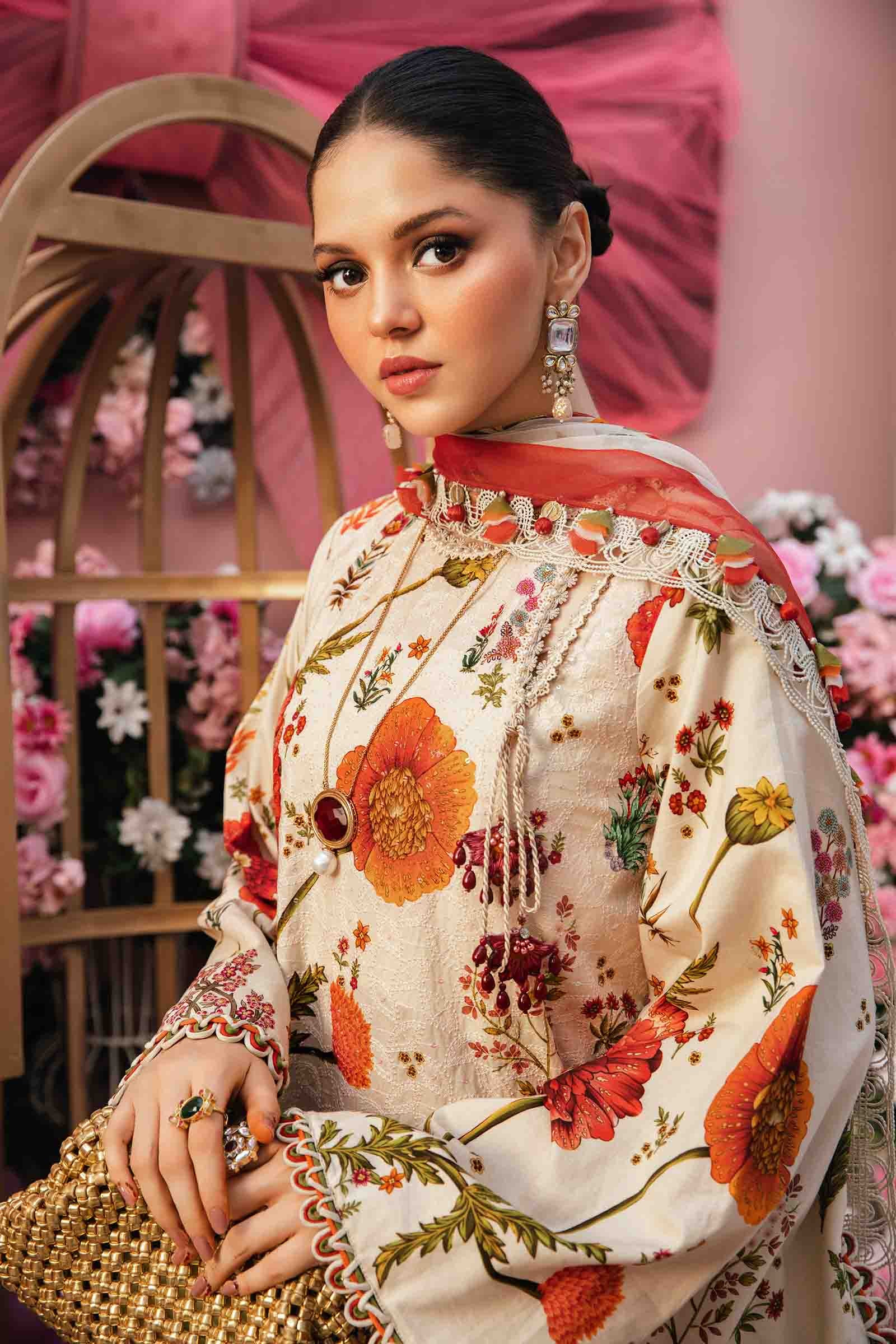 MARIA.B MPrints Eid Lawn – MPT-2607-A - Image 3
