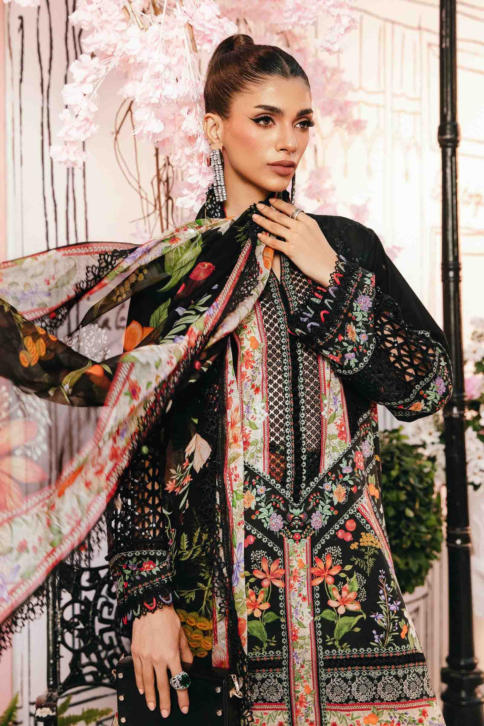 MARIA.B MPrints Eid Lawn – MPT-2610-B - Image 6