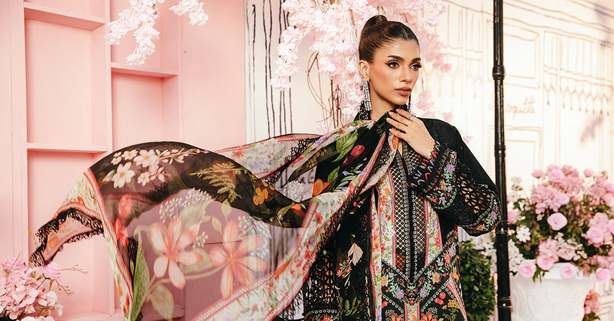 MARIA.B MPrints Eid Lawn – MPT-2610-B - Image 7