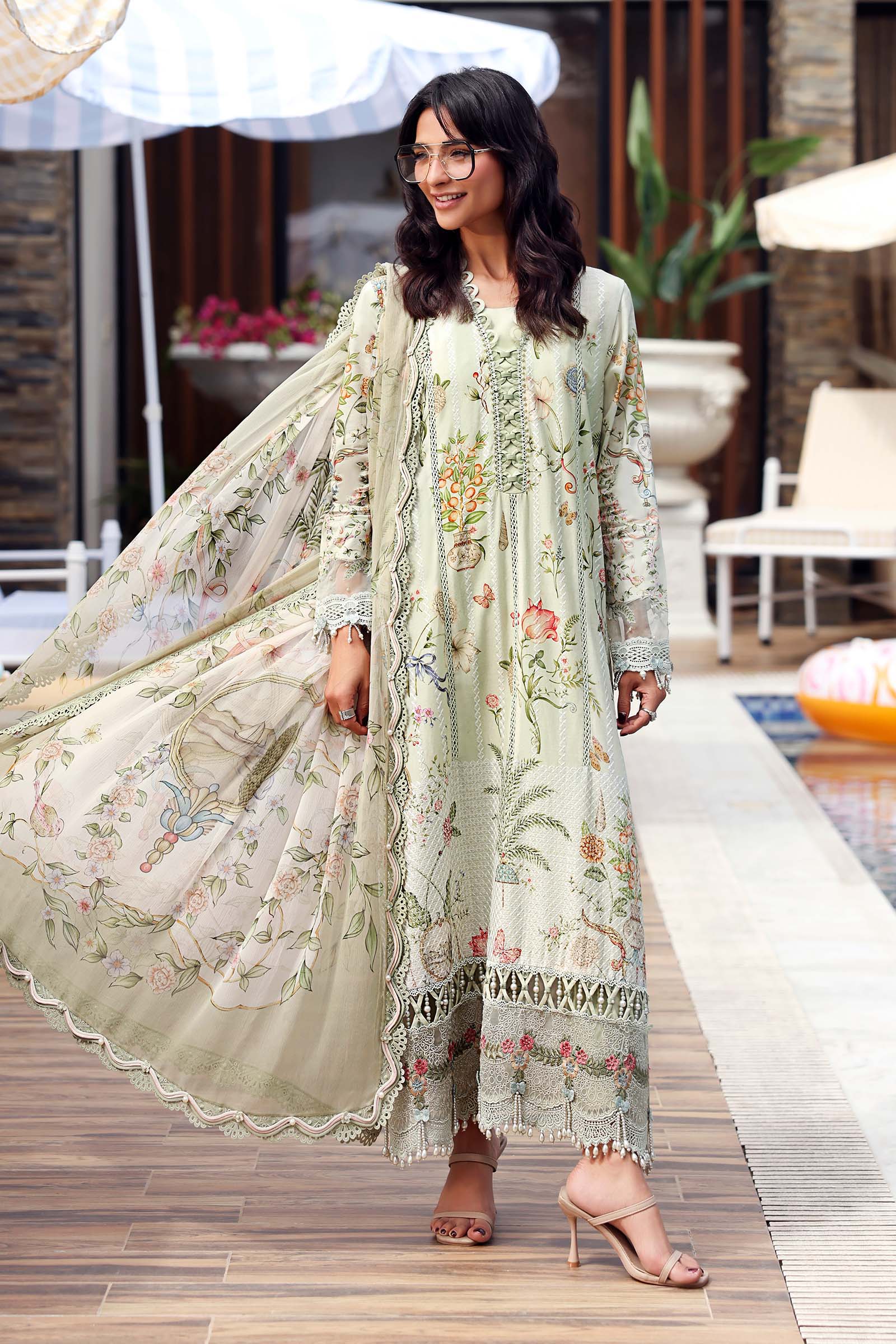 MARIA.B MPrints Lawn – MPT-3004-B - Image 3