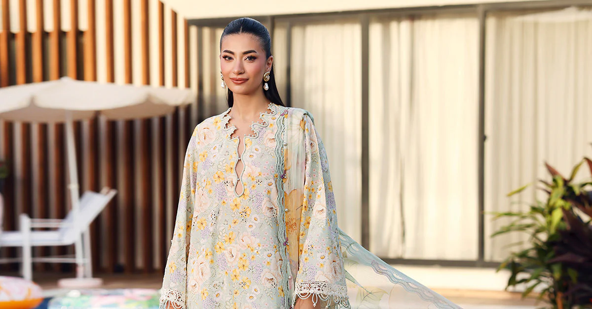 MARIA.B MPrints Lawn – MPT-3007-A - Image 5