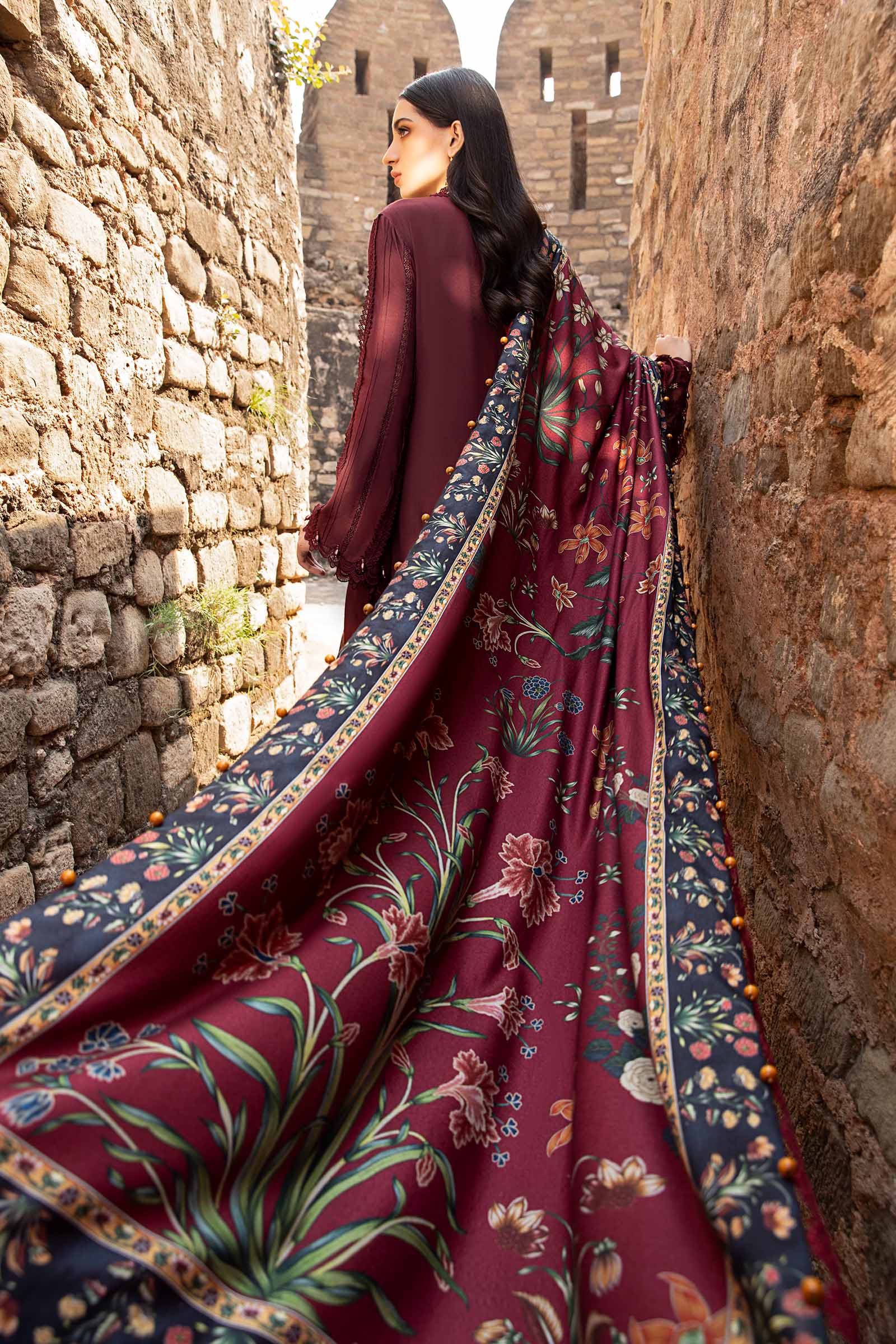 MARIA.B MPrints Linen Winter Edition – MPT-2401-B - Image 3