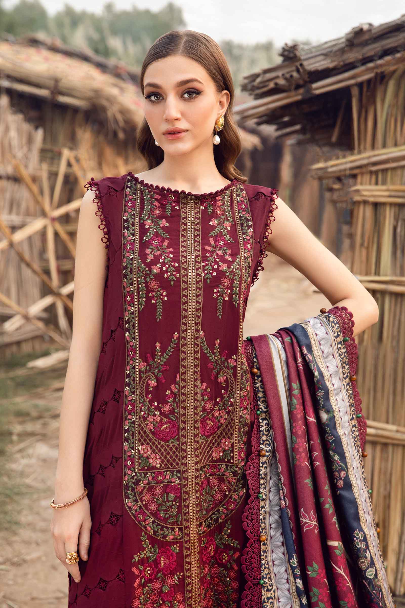 MARIA.B MPrints Linen Winter Edition – MPT-2406-B - Image 2