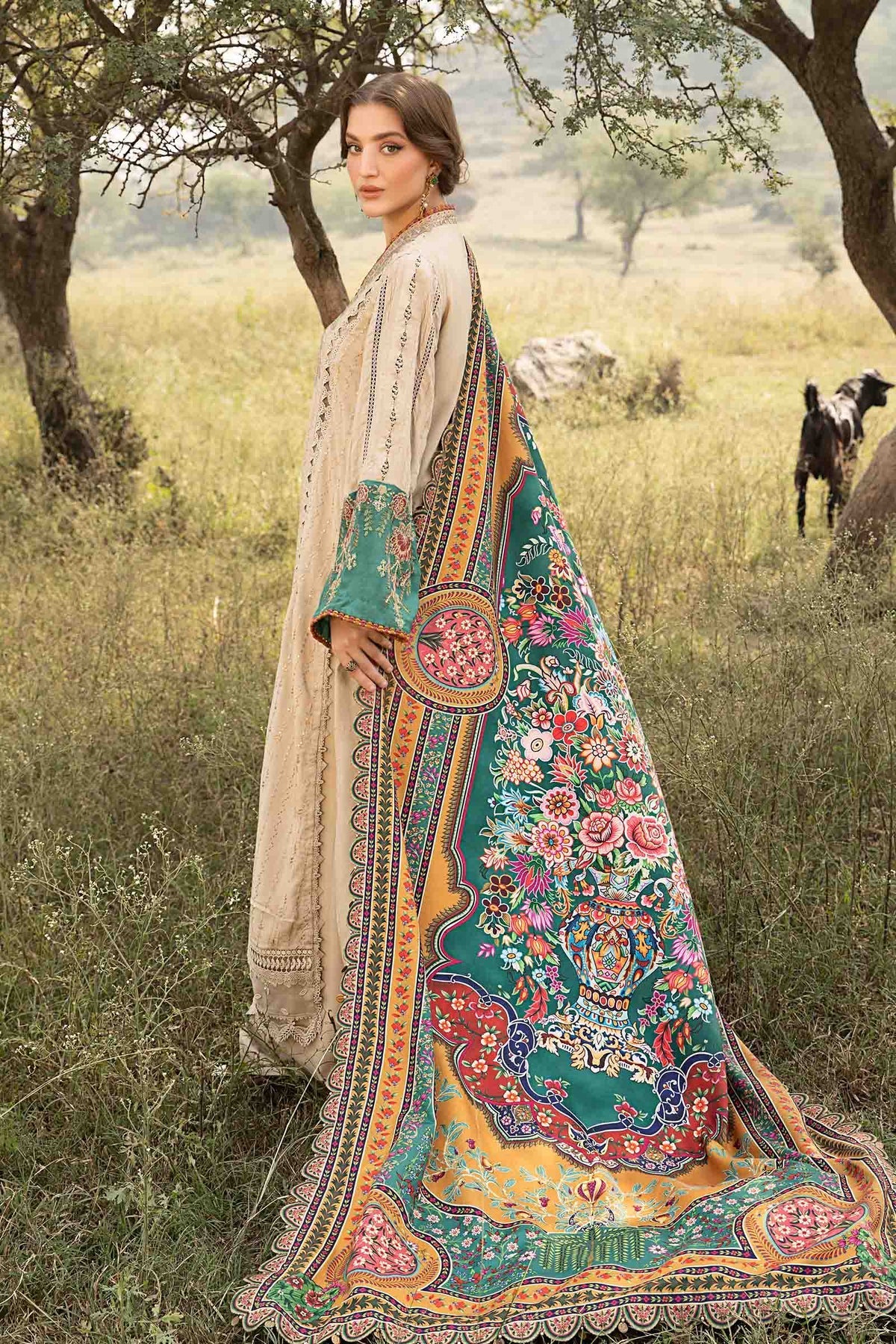 MARIA.B MPrints Linen Winter Edition – MPT-2407-A - Image 6