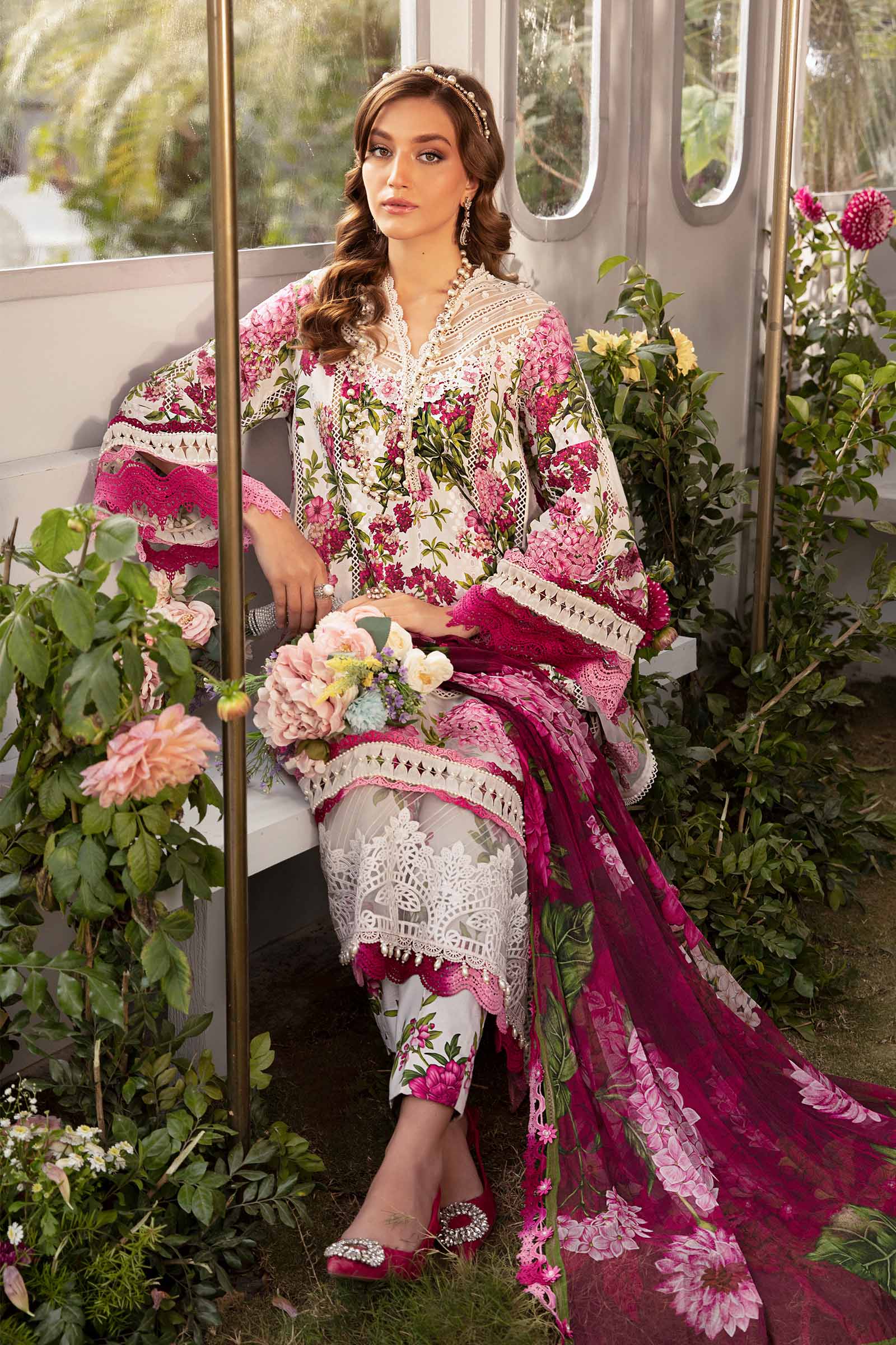 MARIA.B MPrints Spring/Summer Lawn 2024 – MPT-2102-A - Image 4