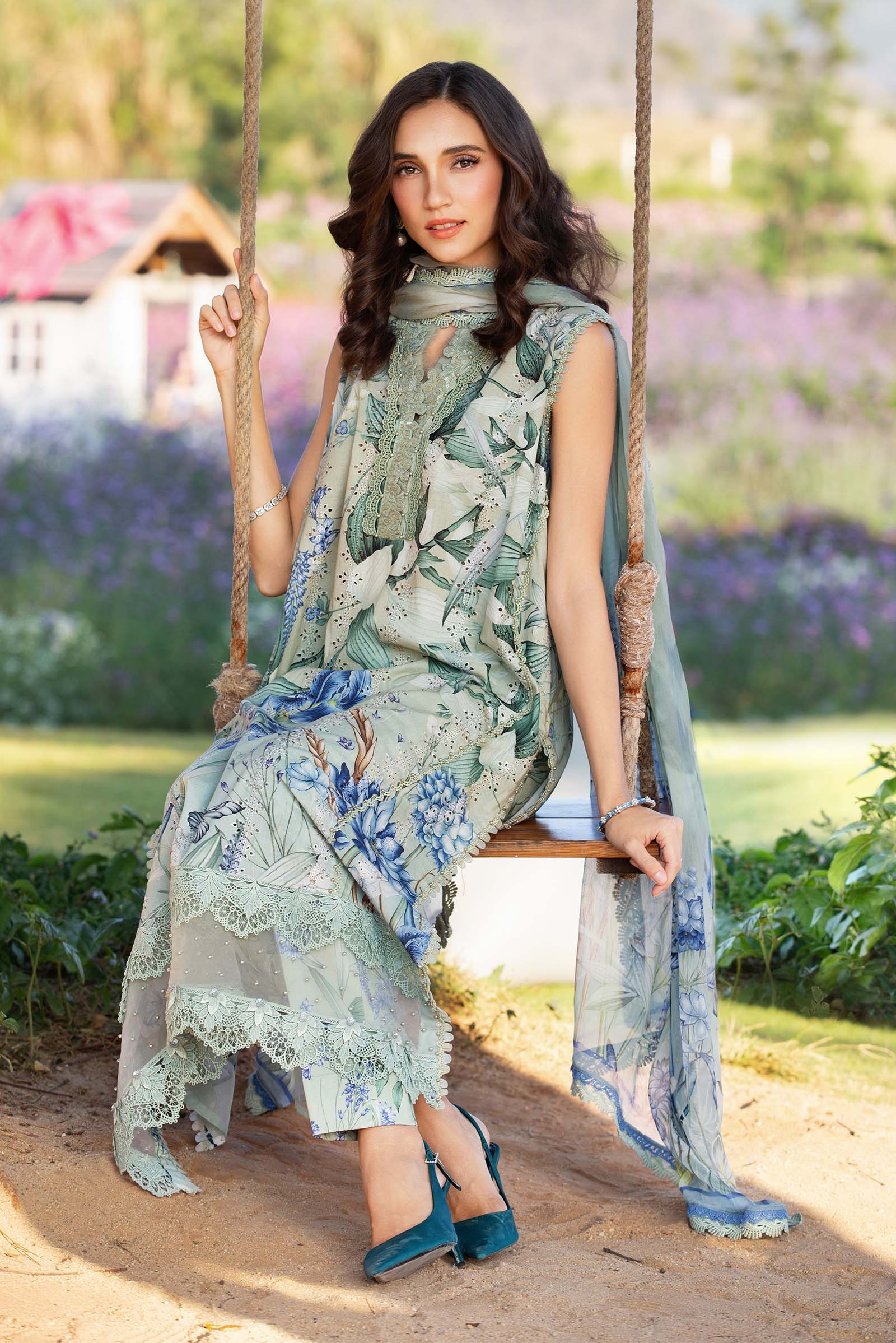 MARIA.B MPrints Spring/Summer Lawn 2025 – MPT-2502-B - Image 5