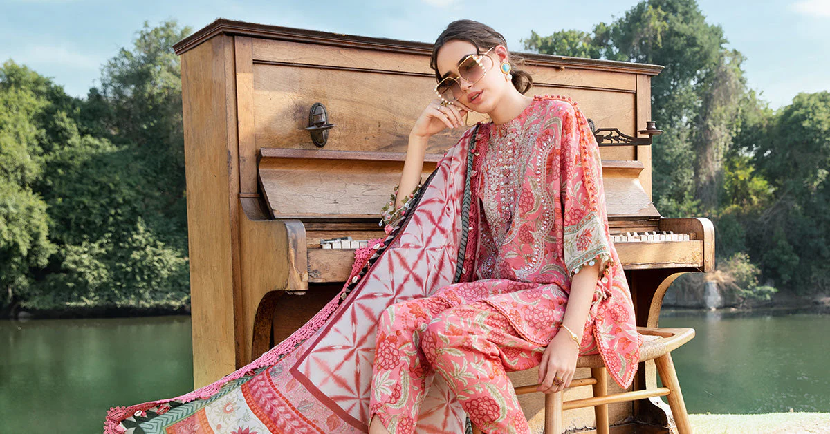 MARIA.B MPrints Spring/Summer Lawn 2025 – MPT-2513-A - Image 4