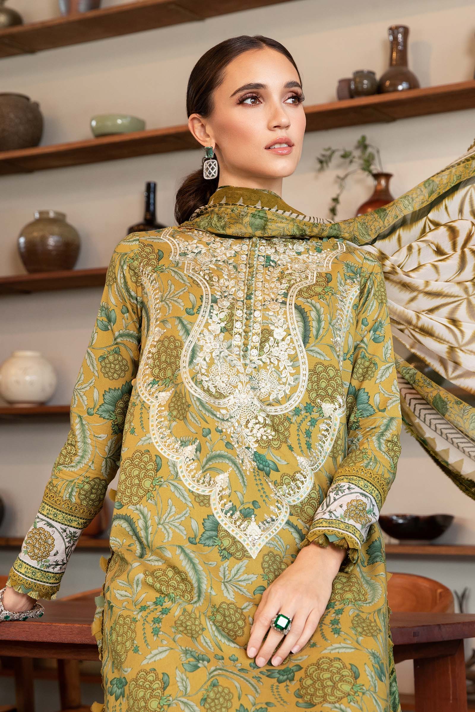 MARIA.B MPrints Spring/Summer Lawn 2025 – MPT-2513-B - Image 2