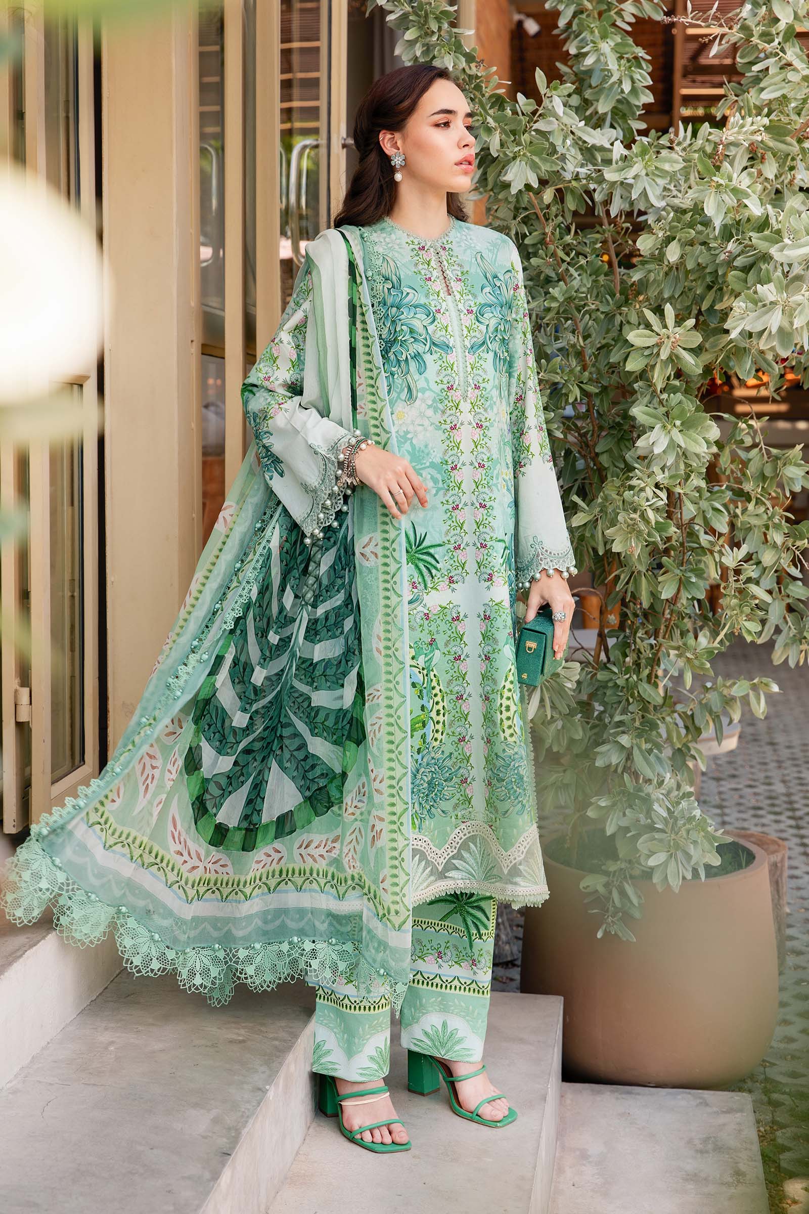 MARIA.B MPrints Spring/Summer Lawn 2025 – MPT-2514-A - Image 4