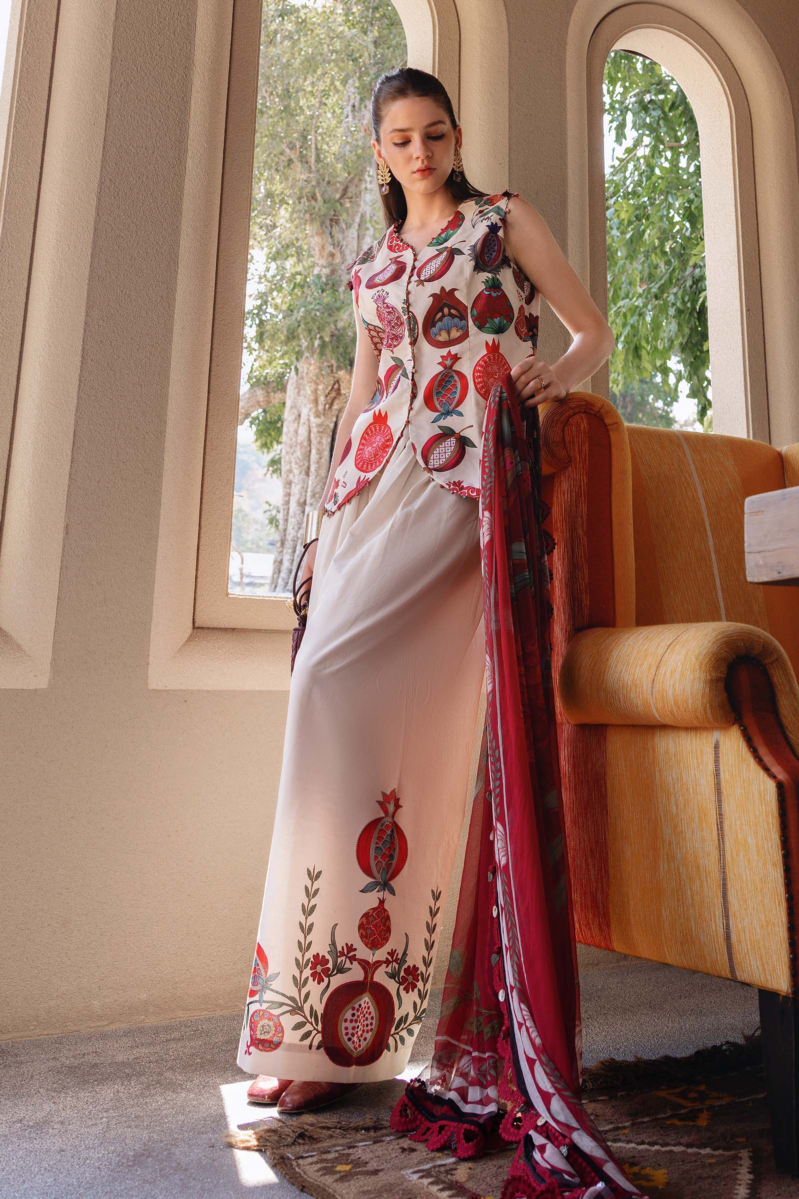 MARIA.B MPrints Summer Lawn – MPT-2903-A - Image 5