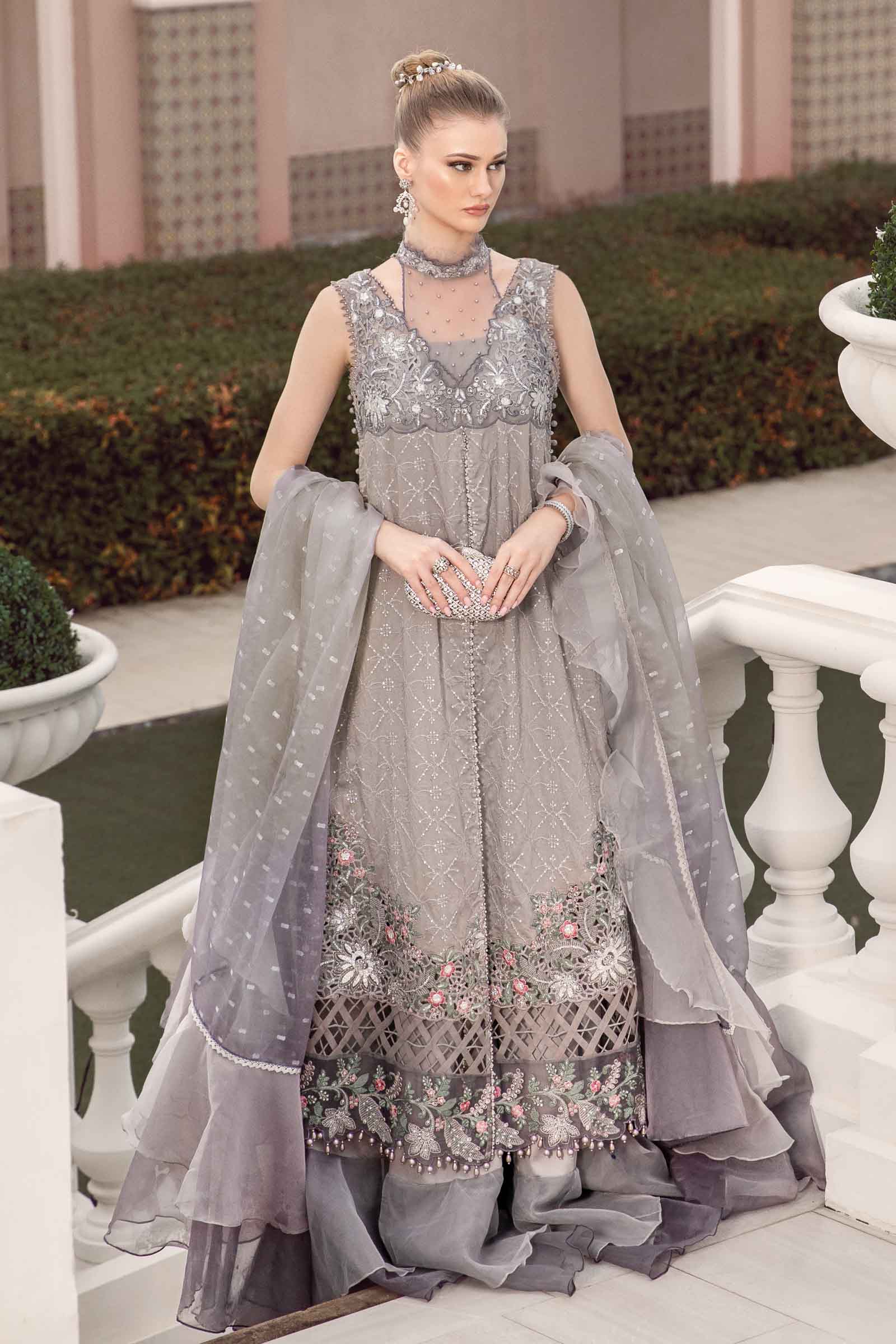 MARIA.B Sateen Fall Collection – Grey CST-707 - Image 9
