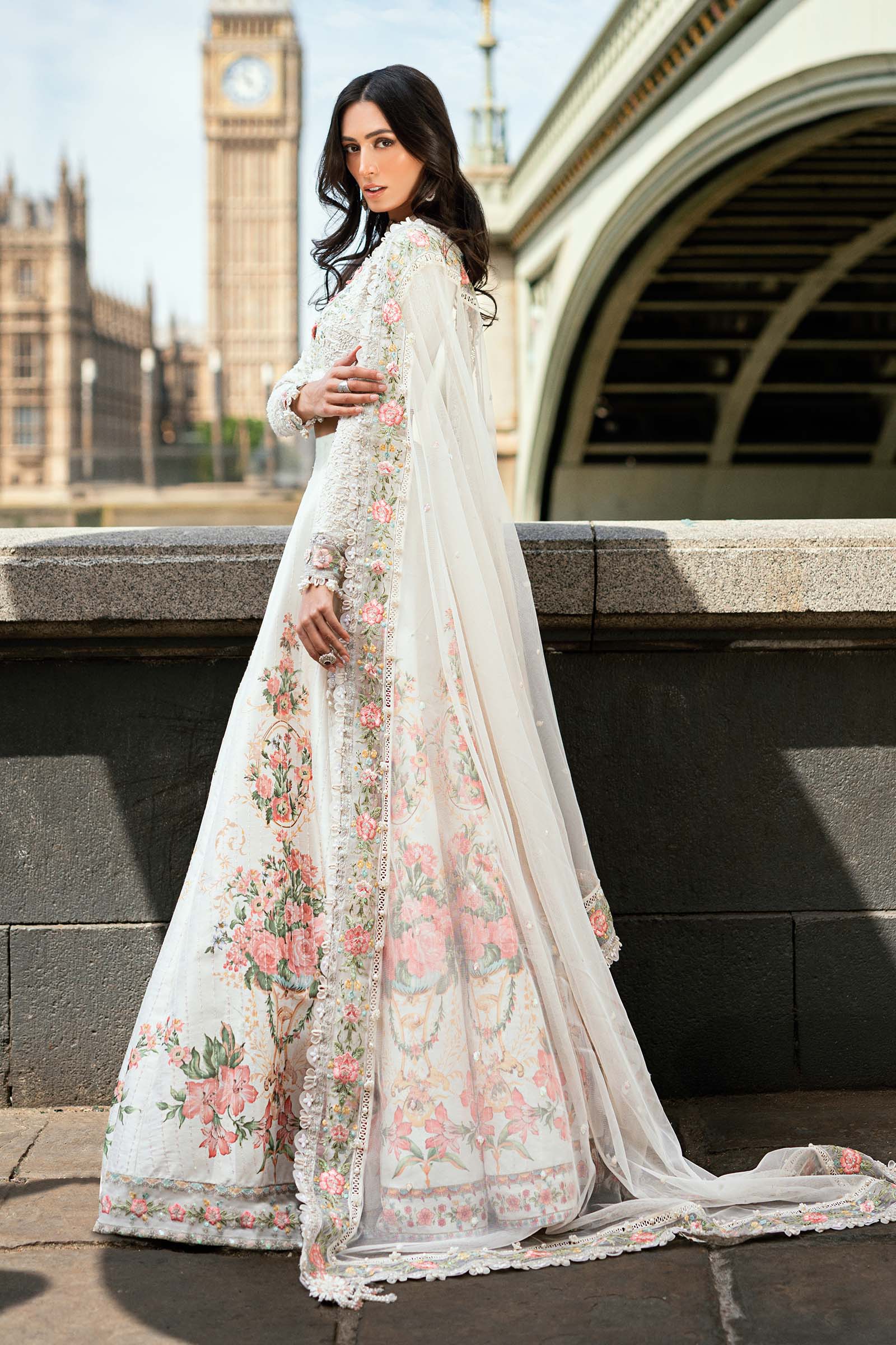 MARIA.B Soiree Luxury Formals – Embroidered Raw Silk WF-09-02 - Image 8