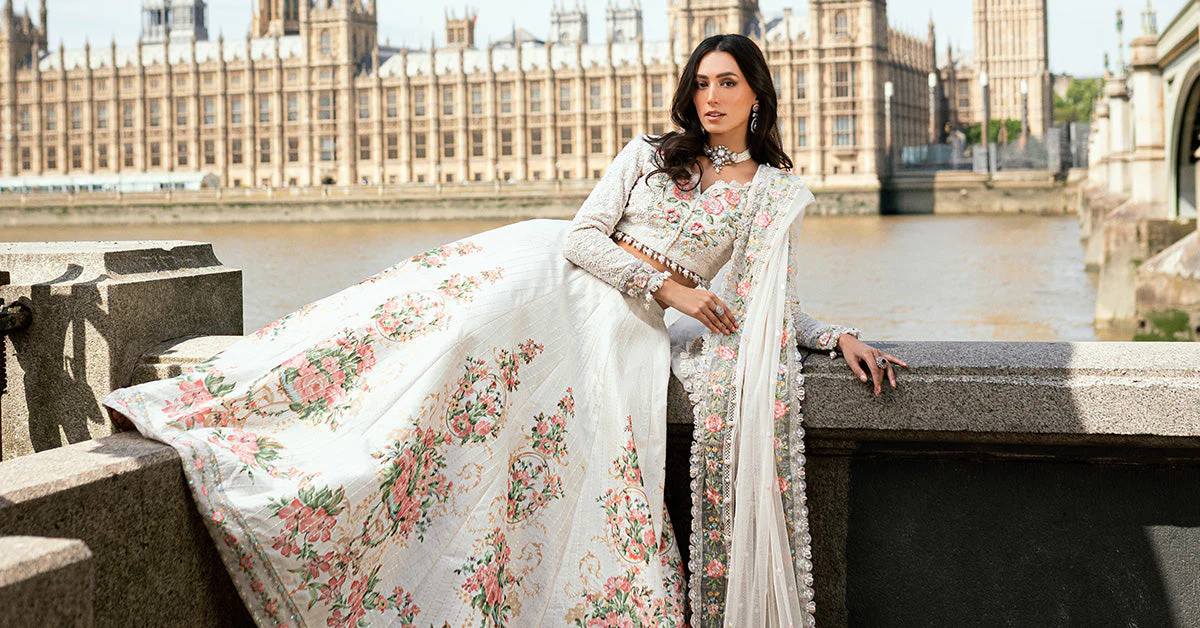 MARIA.B Soiree Luxury Formals – Embroidered Raw Silk WF-09-02 - Image 9