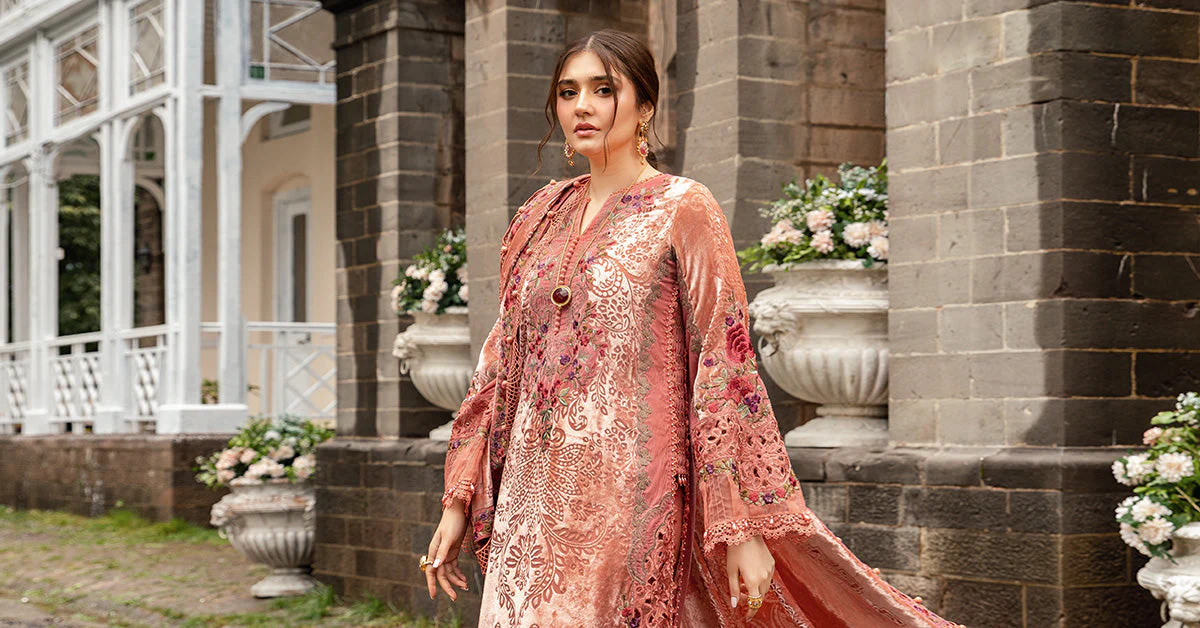 MARIA.B Winter Luxe – Embroidered Palachi | DL-1206 - Image 7