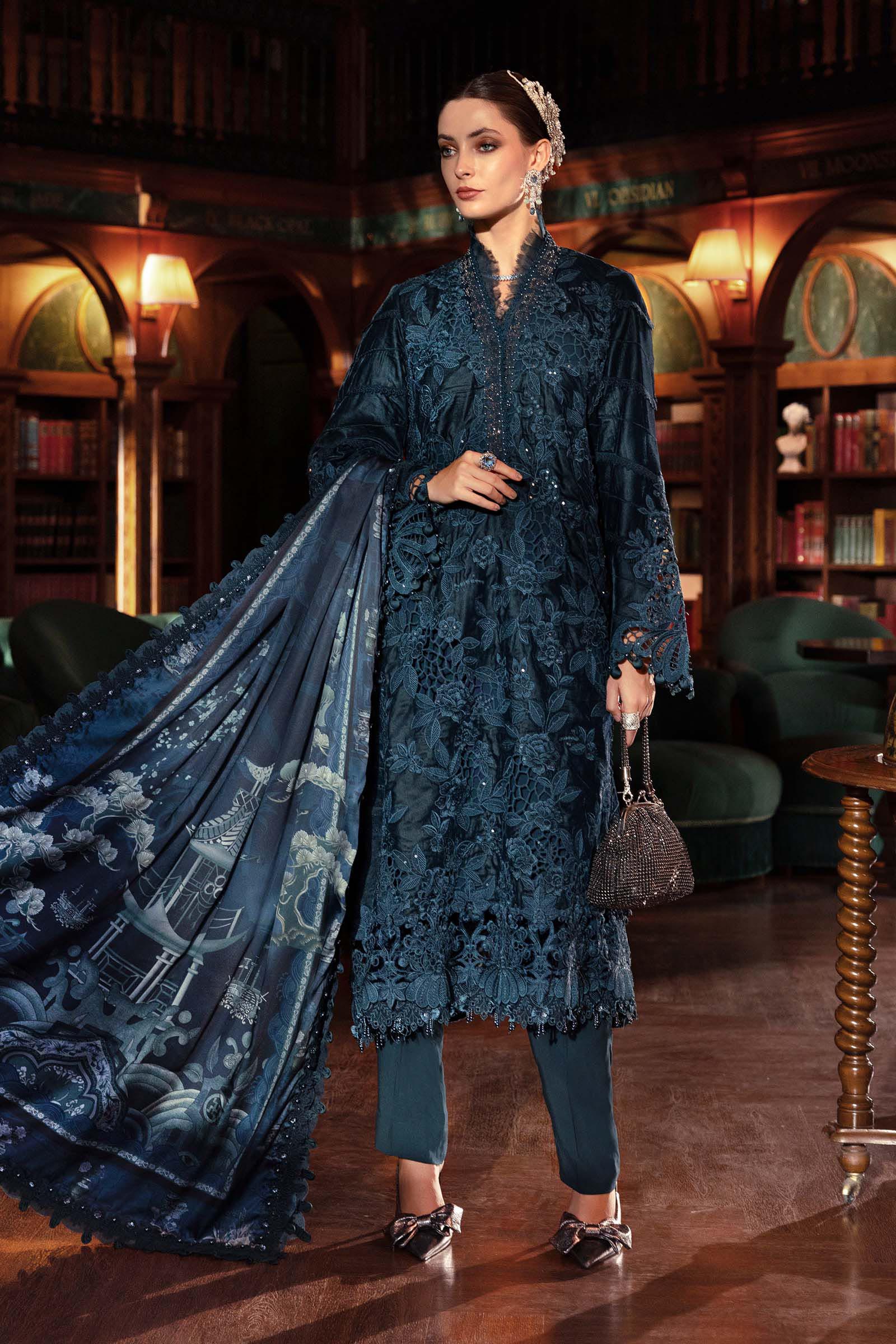 MARIA.B Winter Luxe – Embroidered Velvet WL-1310 - Image 4