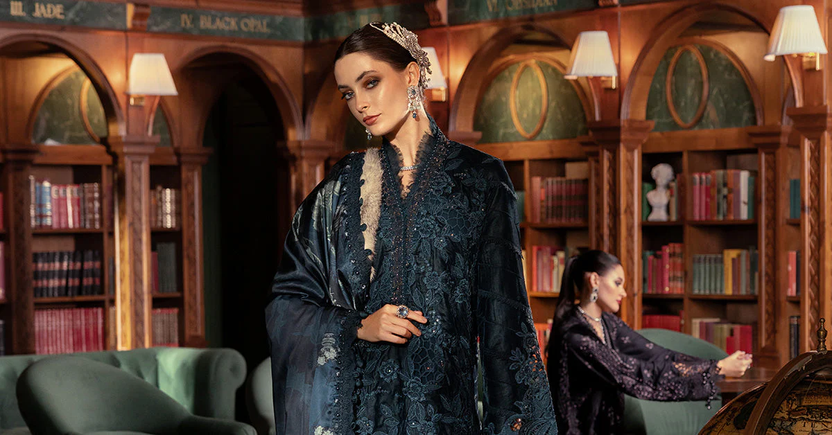 MARIA.B Winter Luxe – Embroidered Velvet WL-1310 - Image 6