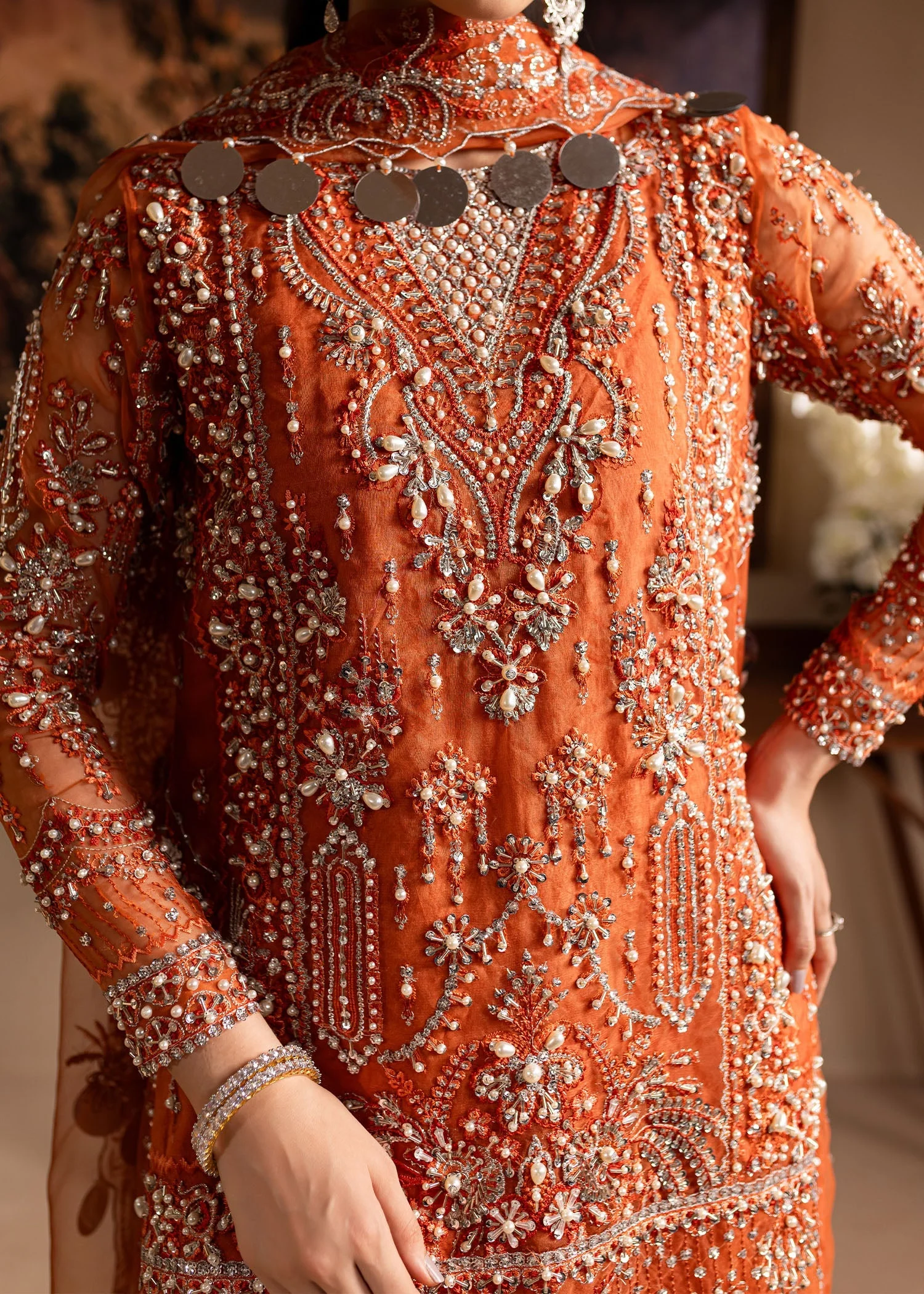 Maria Osama Khan Lamhay Wedding Festive Formals – Gulnaar - Image 6