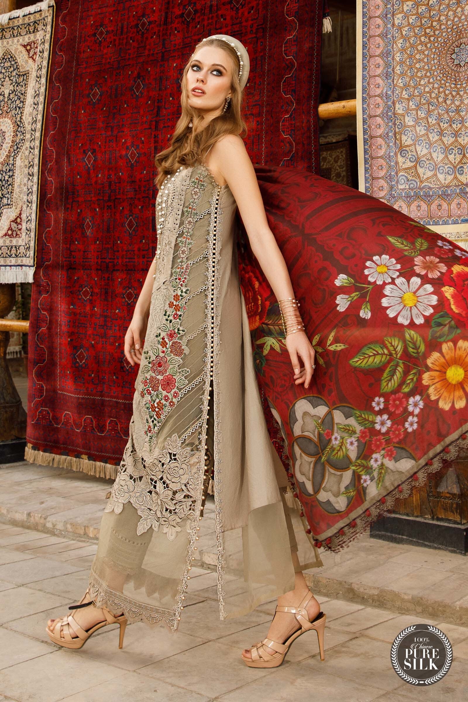MARIA.B Luxury Lawn Collection 2023 – D-2313-A - Image 2