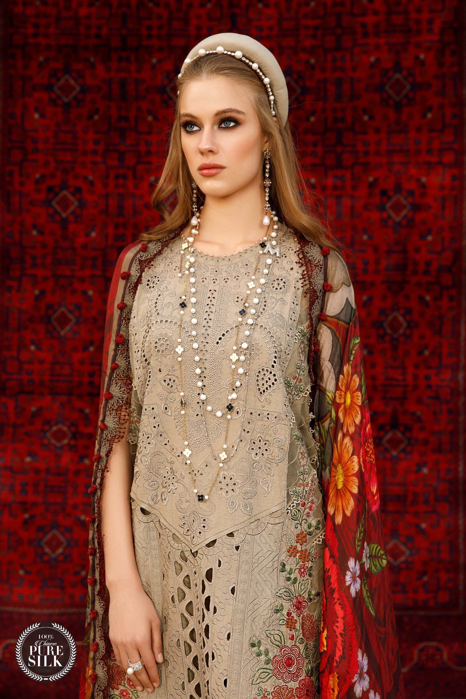 MARIA.B Luxury Lawn Collection 2023 – D-2313-A - Image 4