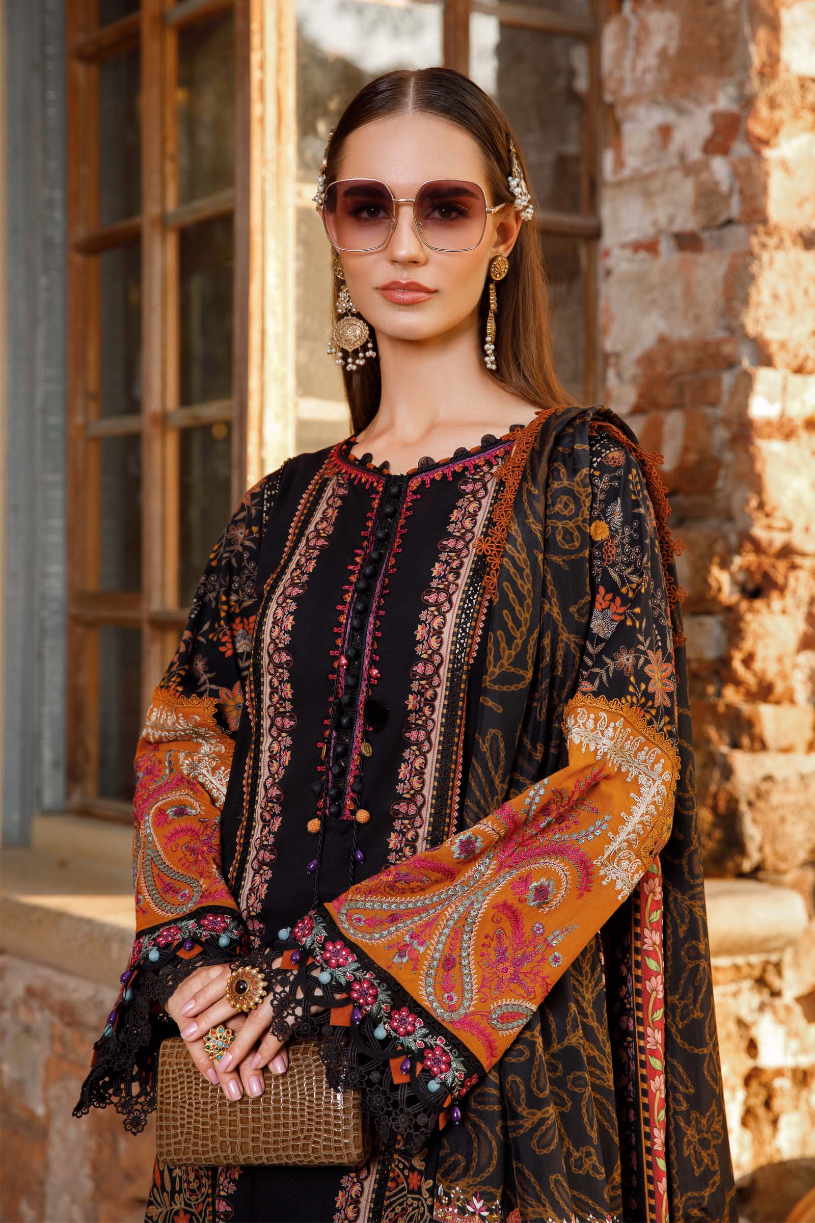 MARIA.B MPrints Lawn Collection 2023 – MPT-1703-B - Image 4
