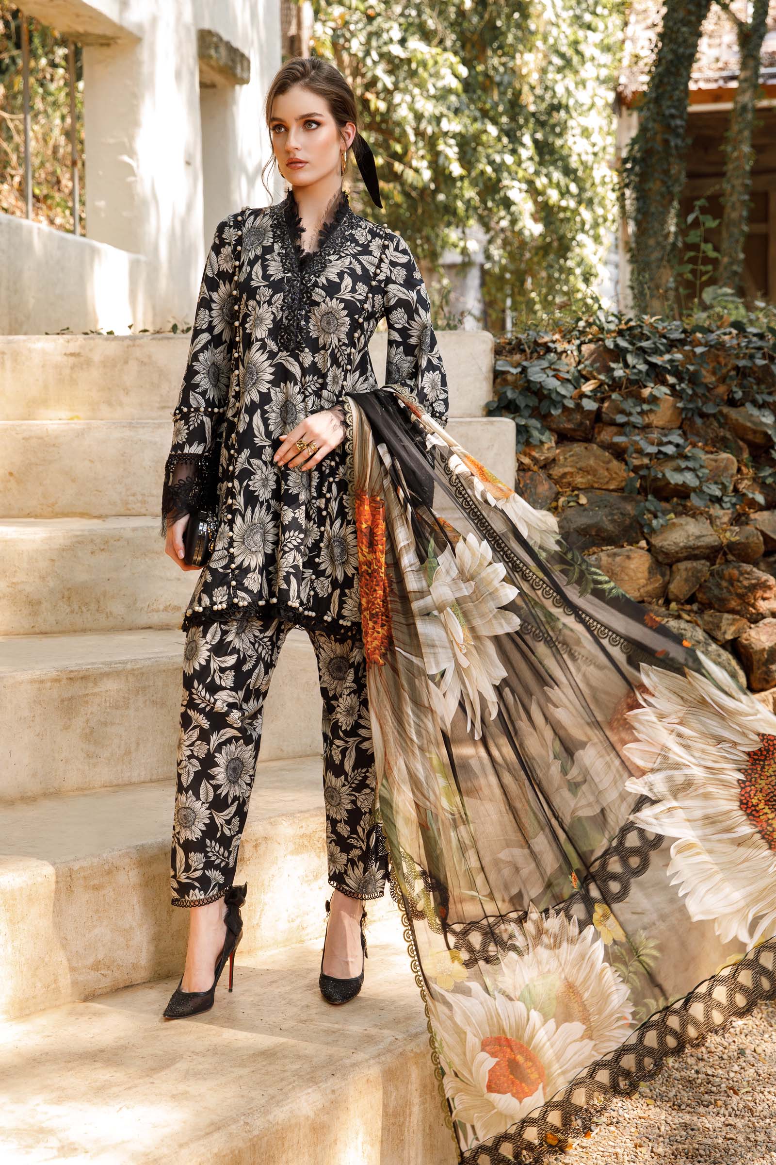 MARIA.B MPrints Lawn Collection 2023 – MPT-1709-B