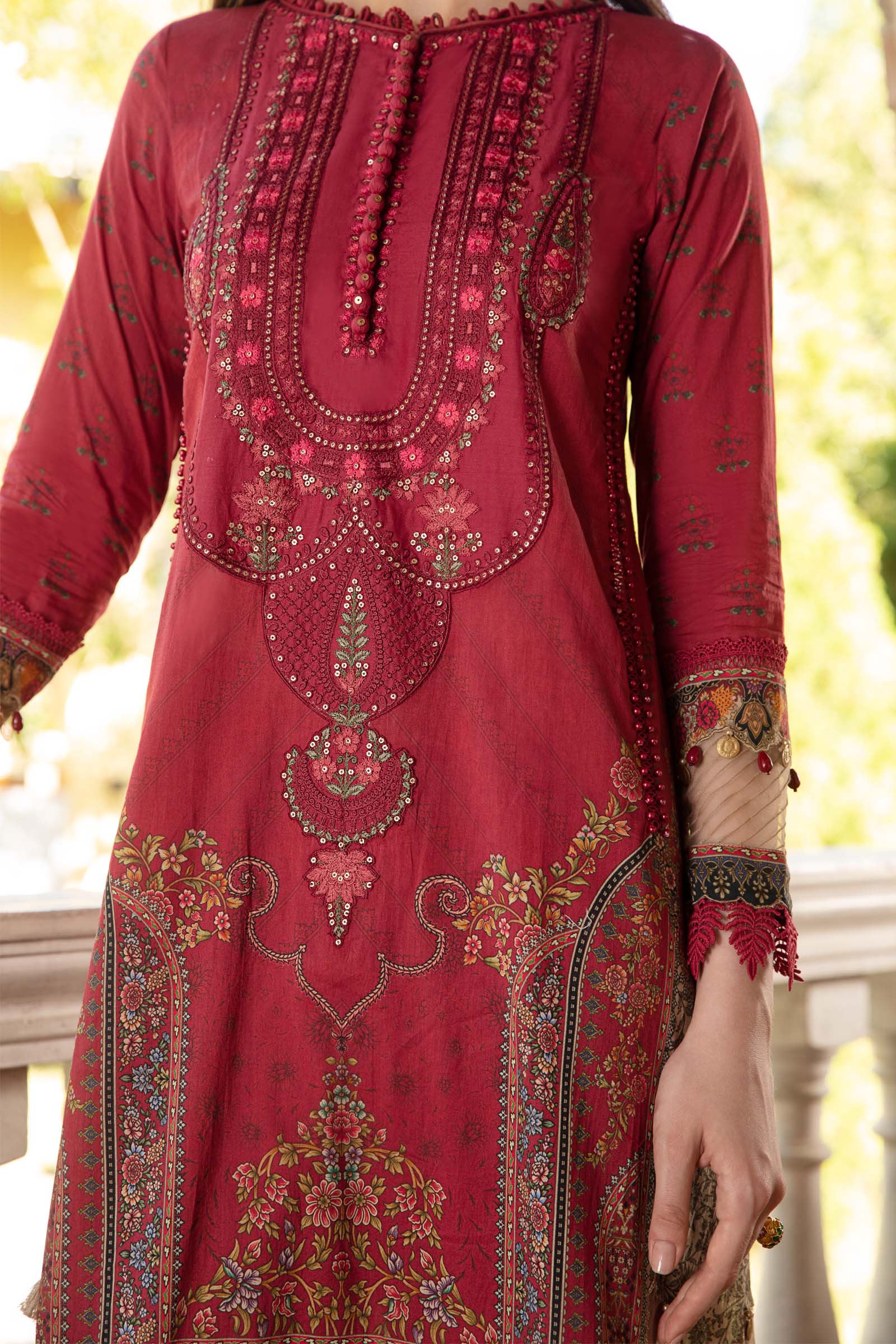 MARIA.B MPrints Lawn Collection 2023 – MPT-1712-B - Image 3