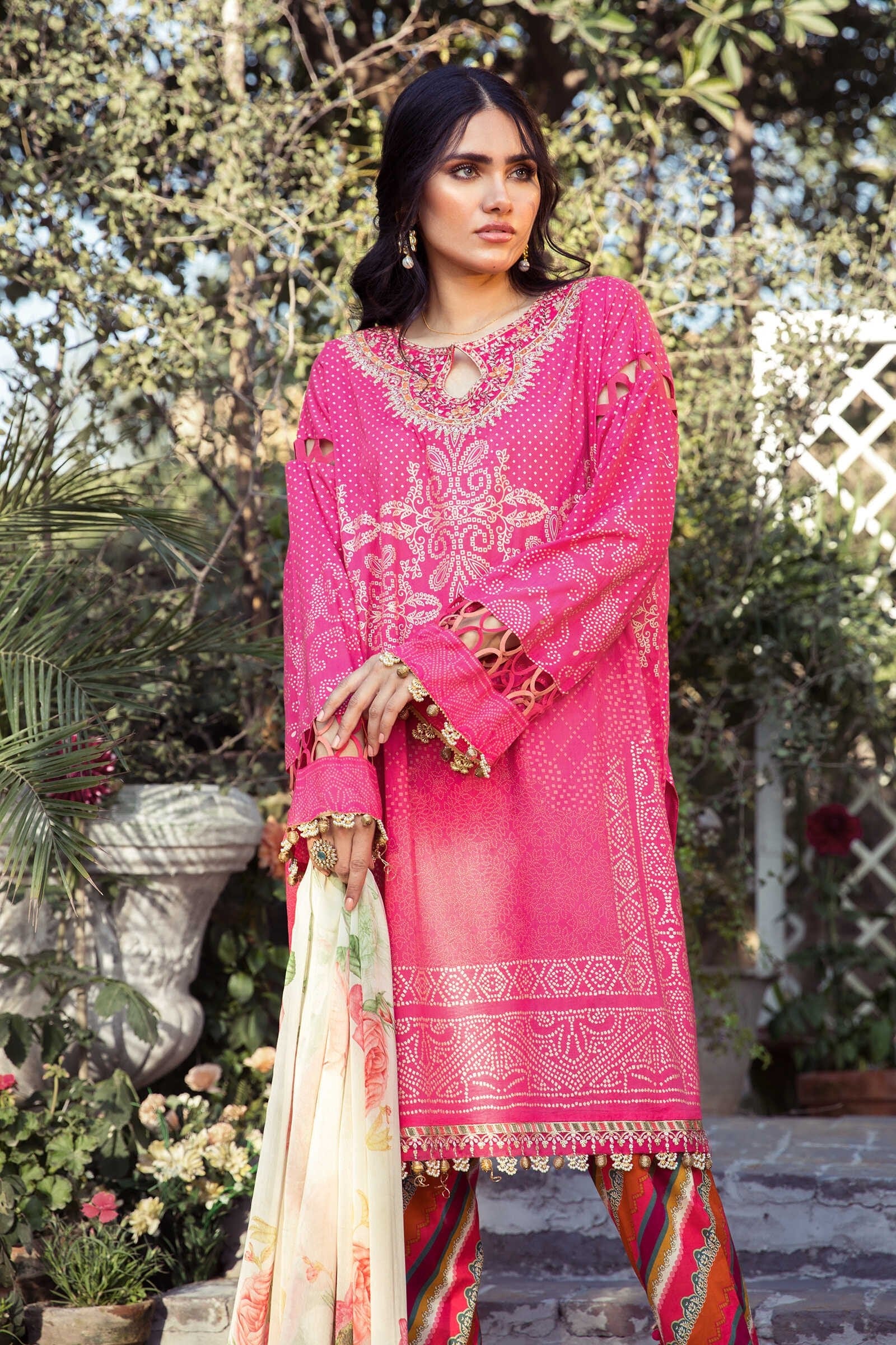 MARIA.B MPrints Spring/Summer Lawn Collection 2021 – MPT-1004-A - Image 2