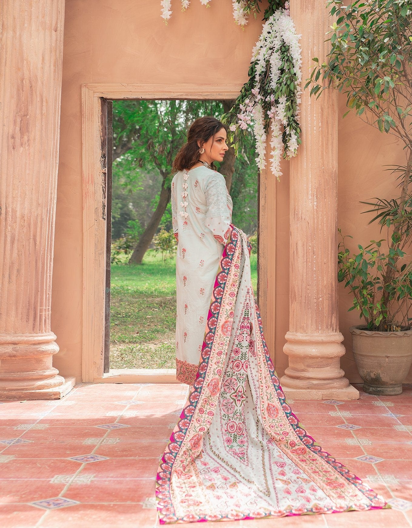 Maryam Hussain Festive Lawn Collection '21 – Chandni - Image 2