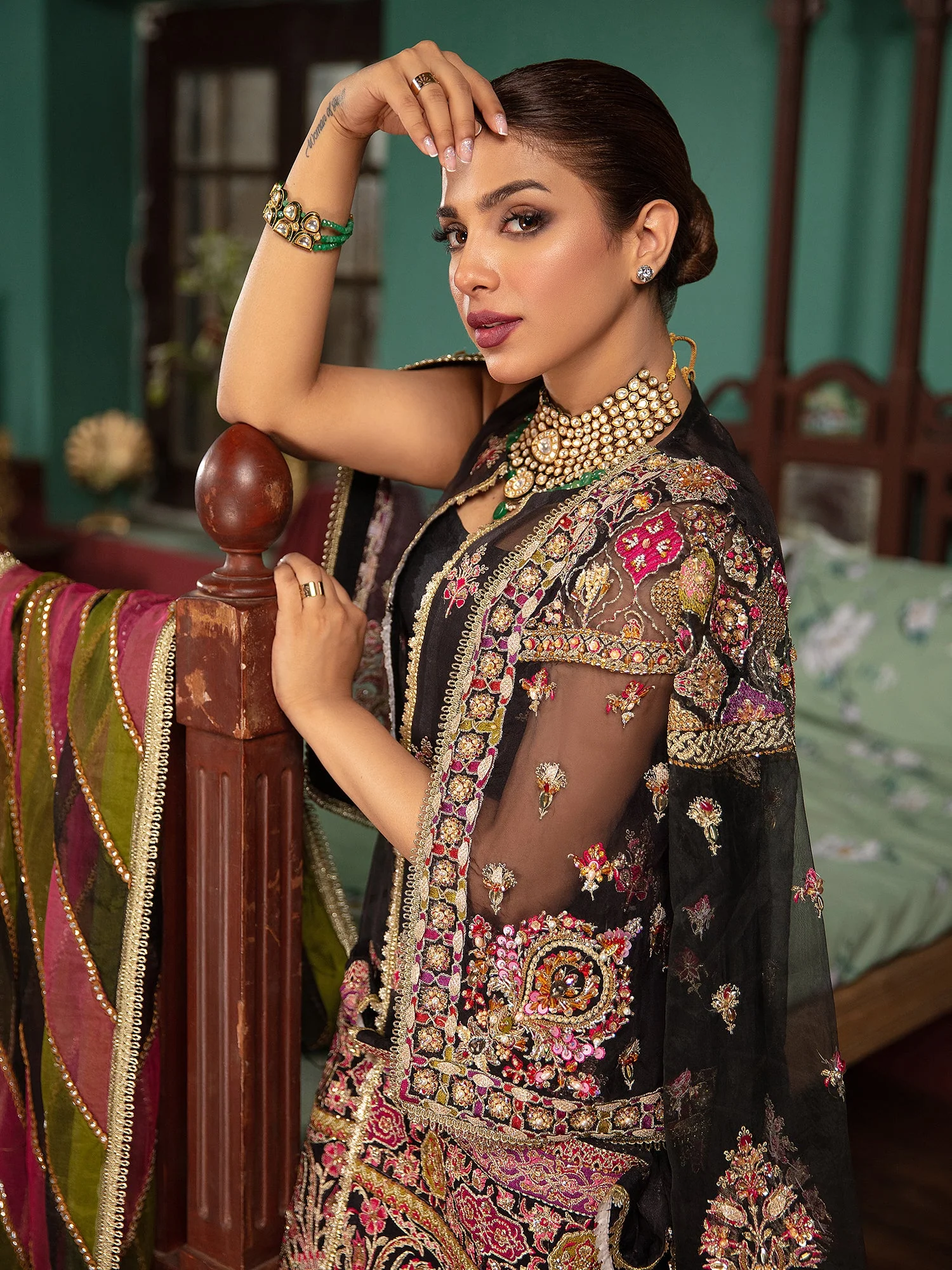 Maryam Hussain Gulaab Wedding Formals – MEERAS - Image 4