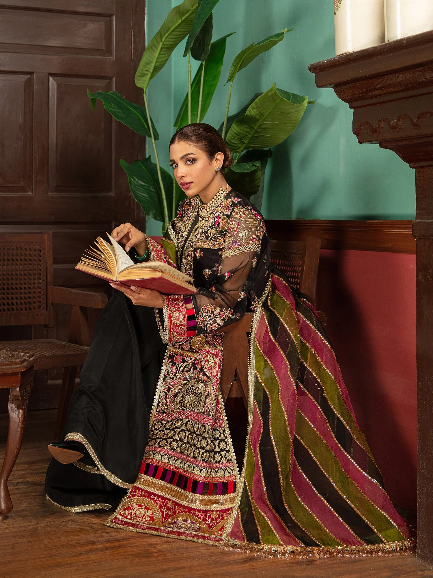 Maryam Hussain Gulaab Wedding Formals – MEERAS - Image 7