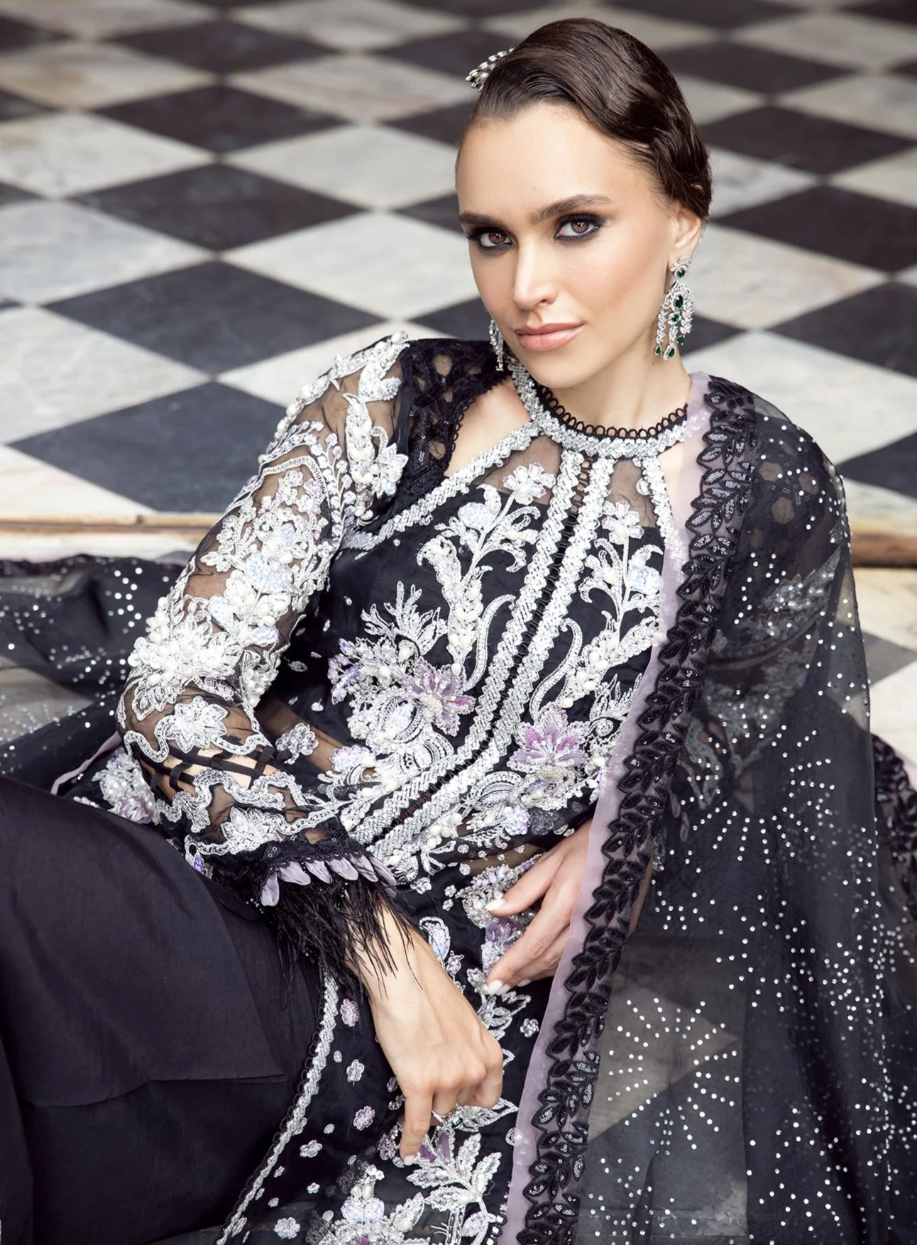 Maryam Hussain Raha Luxury Wedding Formals – Danisa - Image 3
