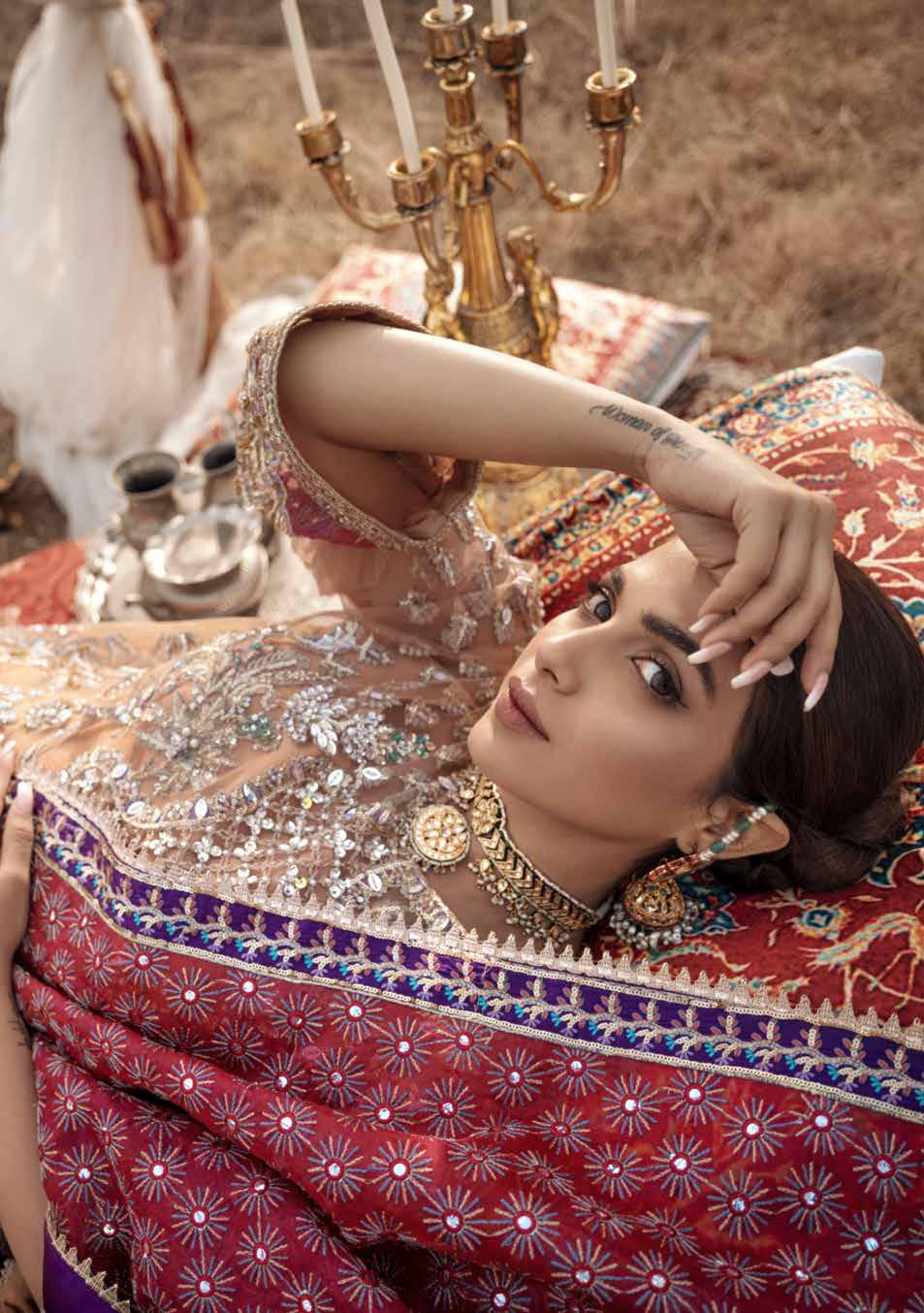 Maryam Hussain Wedding Collection 2022 – Nureh - Image 4