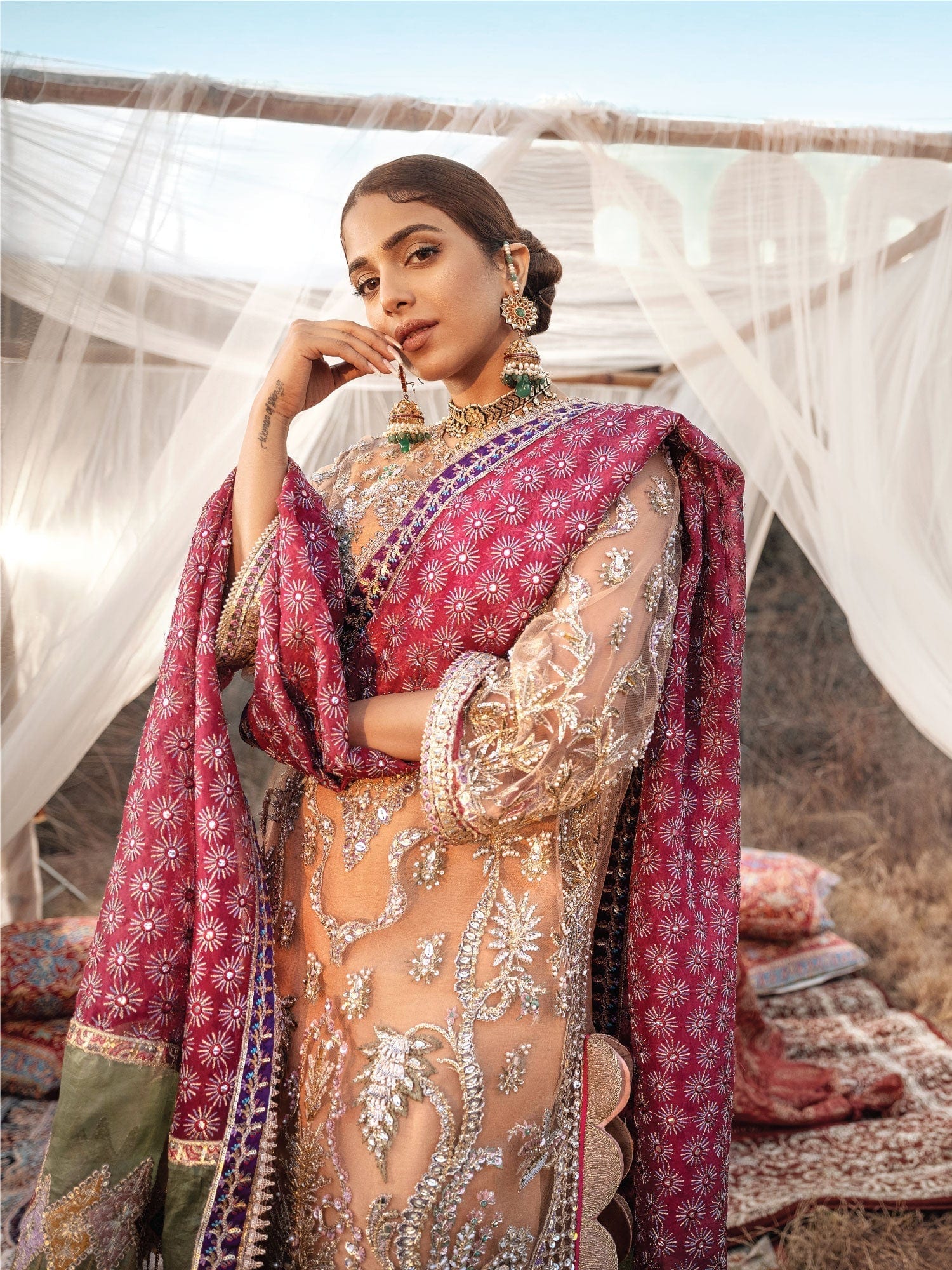 Maryam Hussain Wedding Collection 2022 – Nureh - Image 6