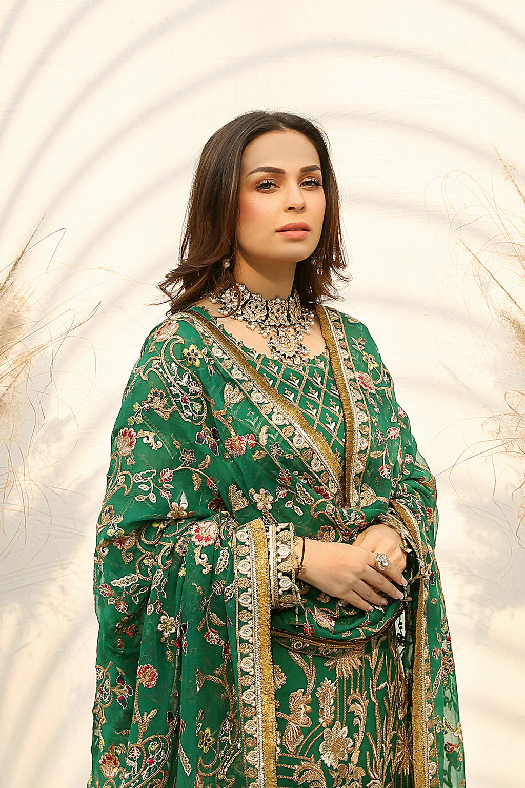 Maryam's Misaal Embroidered Formal Stitched/Pret Festive Collection – M-202 - Image 2