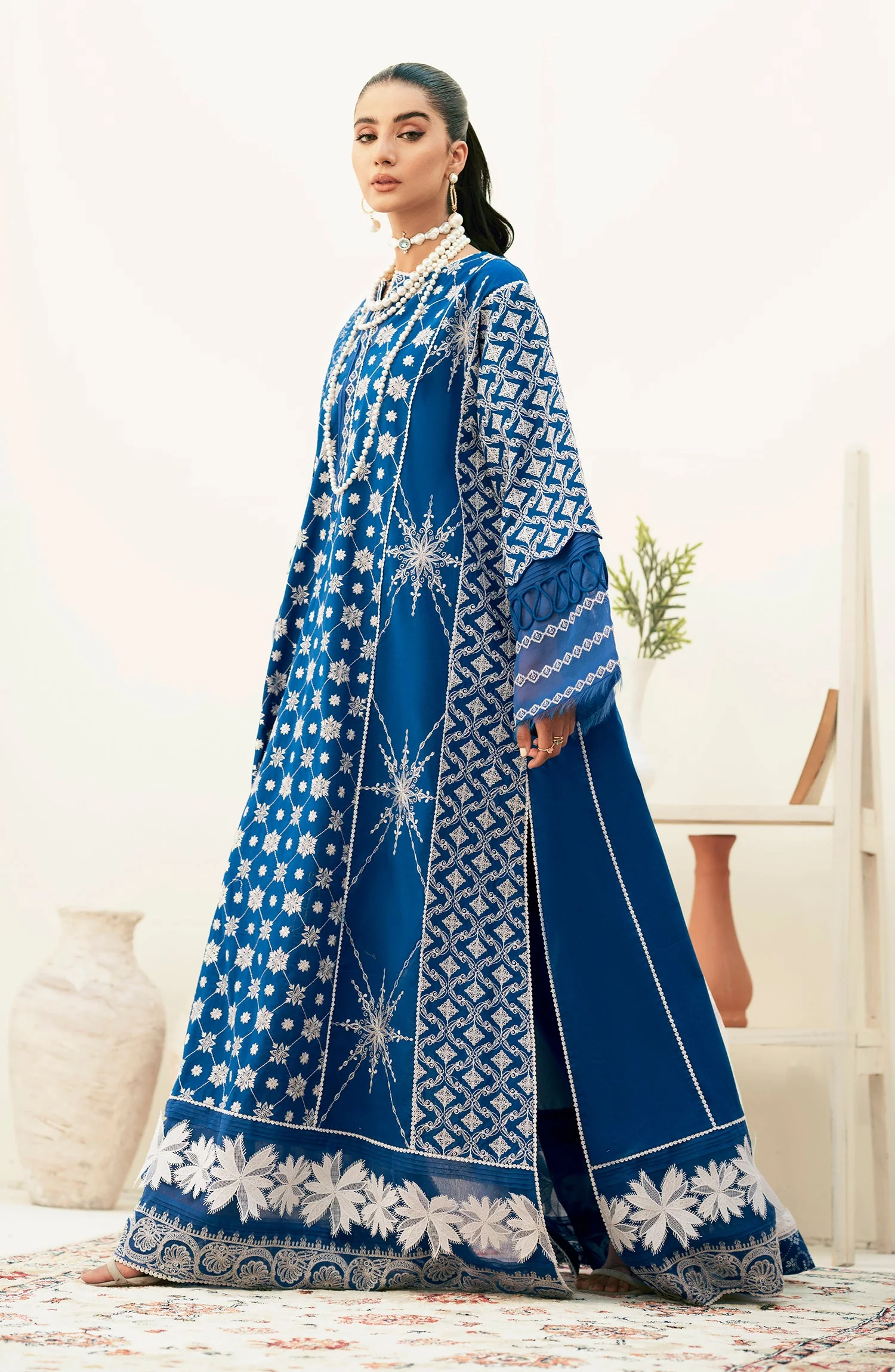 Maryum N Maria Amaya – Formal Dress - Azzure Radiance (MLFD-114) - Image 3