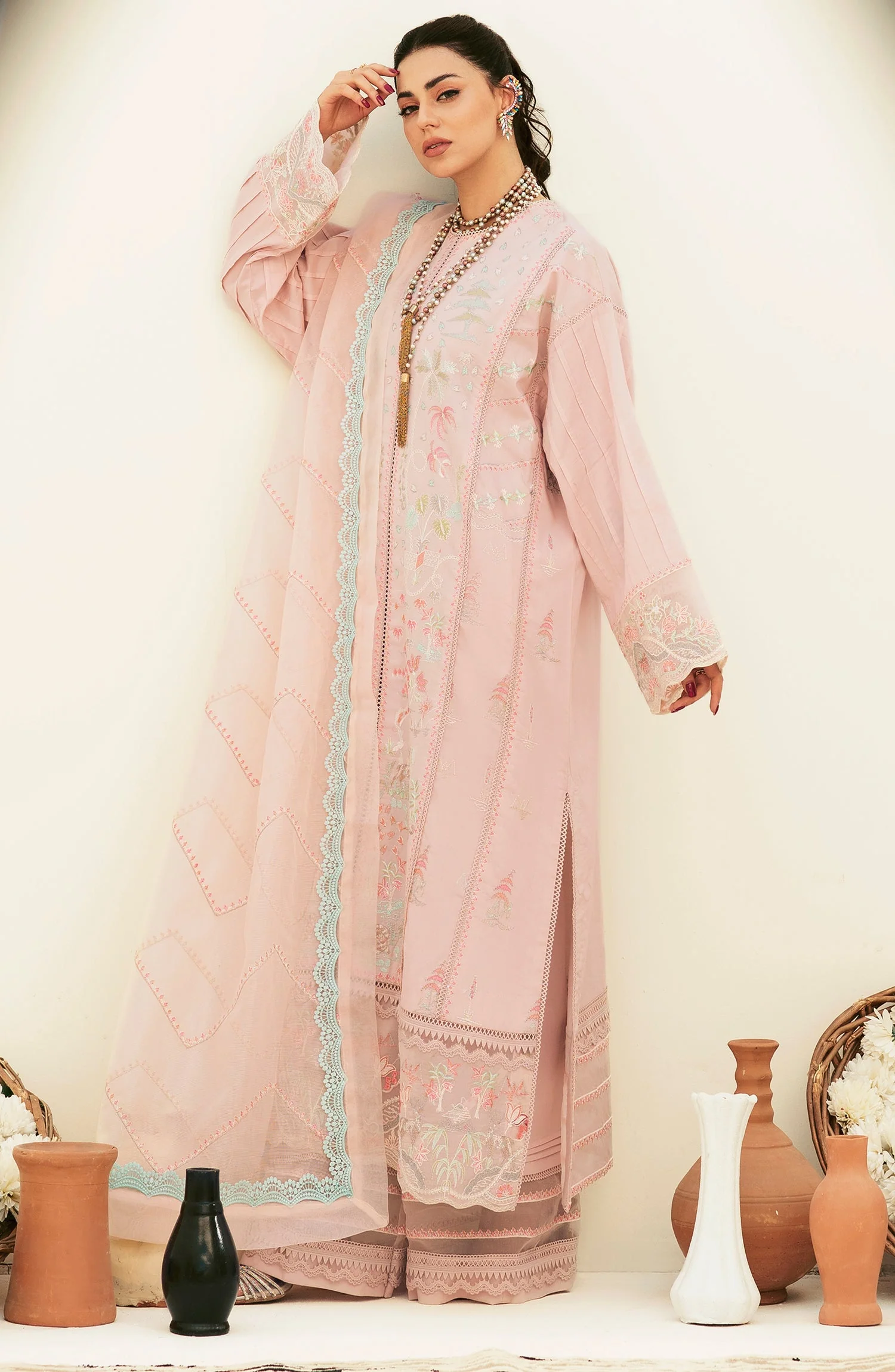Maryum N Maria Amaya – Formal Dress - Luxe Pink (MLFD-120) - Image 2