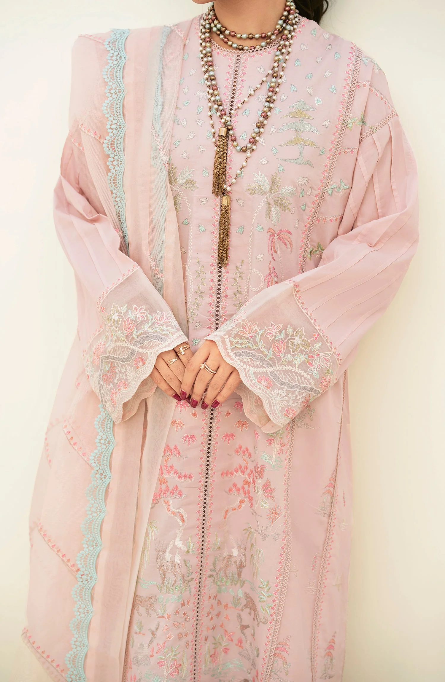 Maryum N Maria Amaya – Formal Dress - Luxe Pink (MLFD-120) - Image 6